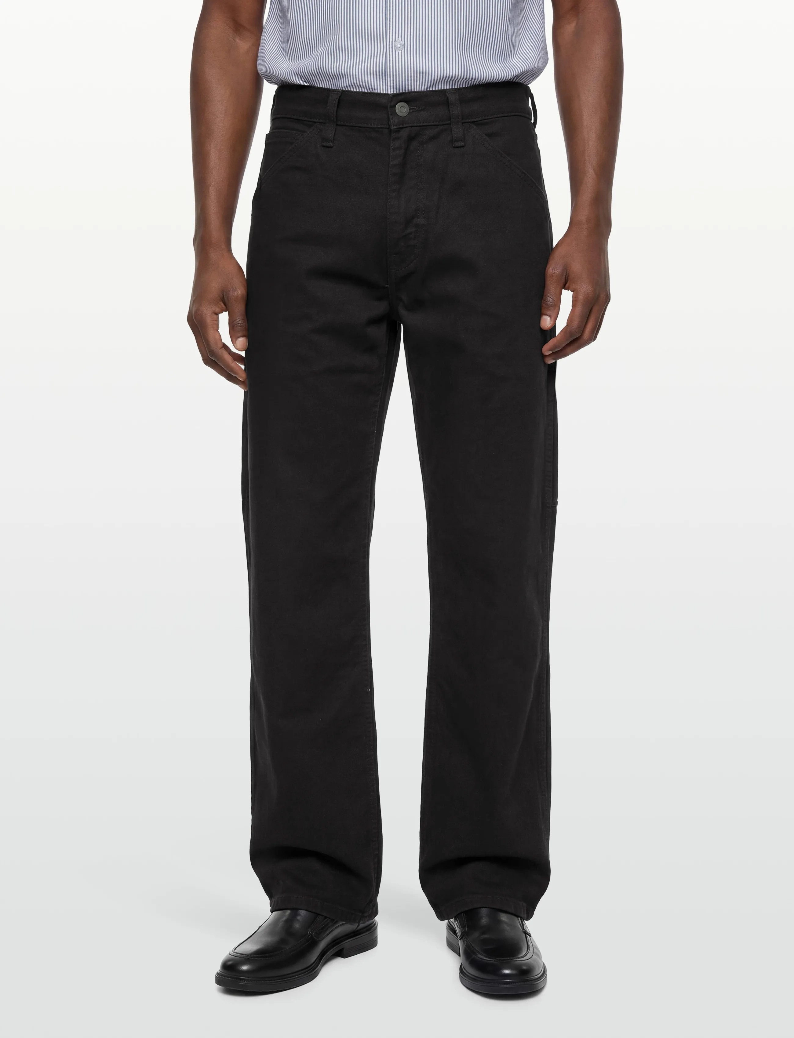 Levi's® - WORKWEAR 505 UTILITY BLACK CAN - suorat farkut - blacks - 3