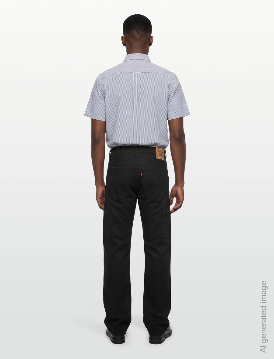 Levi's® - WORKWEAR 505 UTILITY BLACK CAN - blackszz - 4