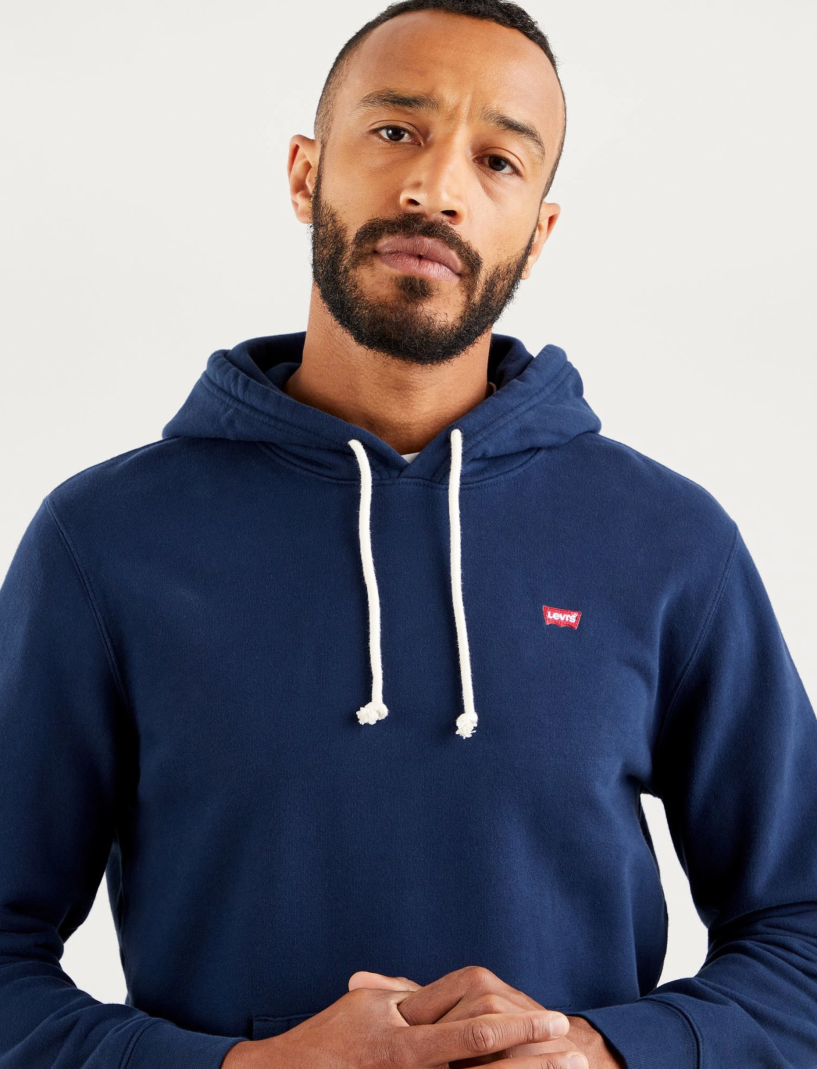 Levi's® - THE ORIGINAL HM HOODIE NAVY BL - gefütterte denimjacken - bluesr - 4