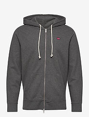 LEVI´S Men - NEW ORIGINAL ZIP UP CHARCOAL H - hoodies - greys - 1