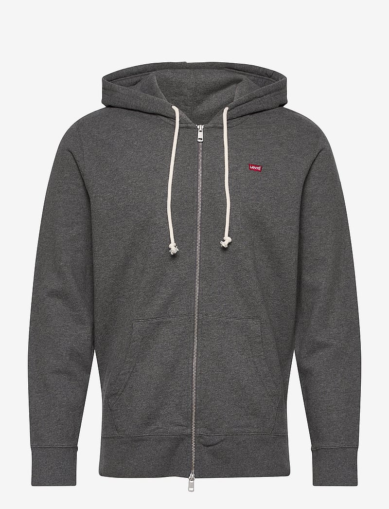 Levi's® - THE ORIGINAL HM ZIP UP CHARCOA - džemperiai su gobtuvu - greys - 1