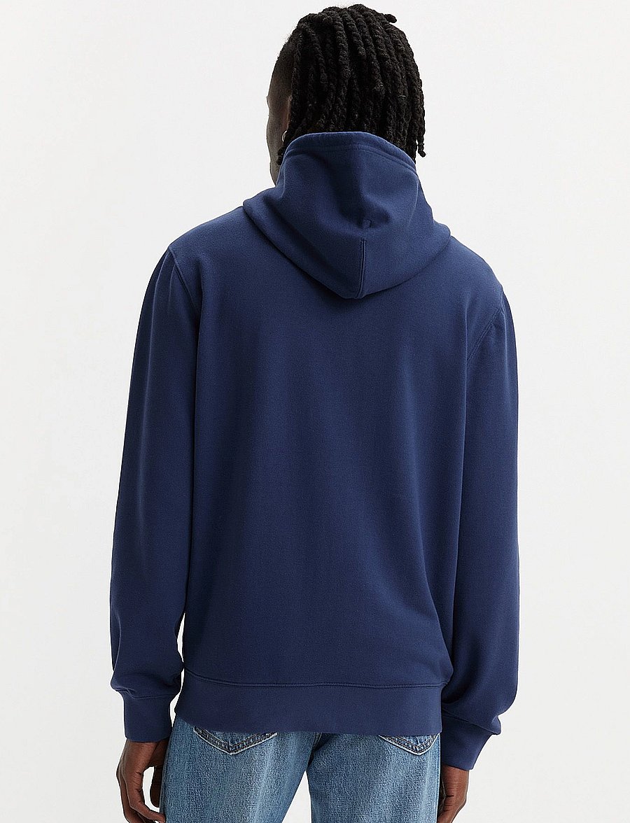 Levi's® - THE ORIGINAL HM ZIP UP NAVY BL - kapuutsiga pusad - blues11 - 4