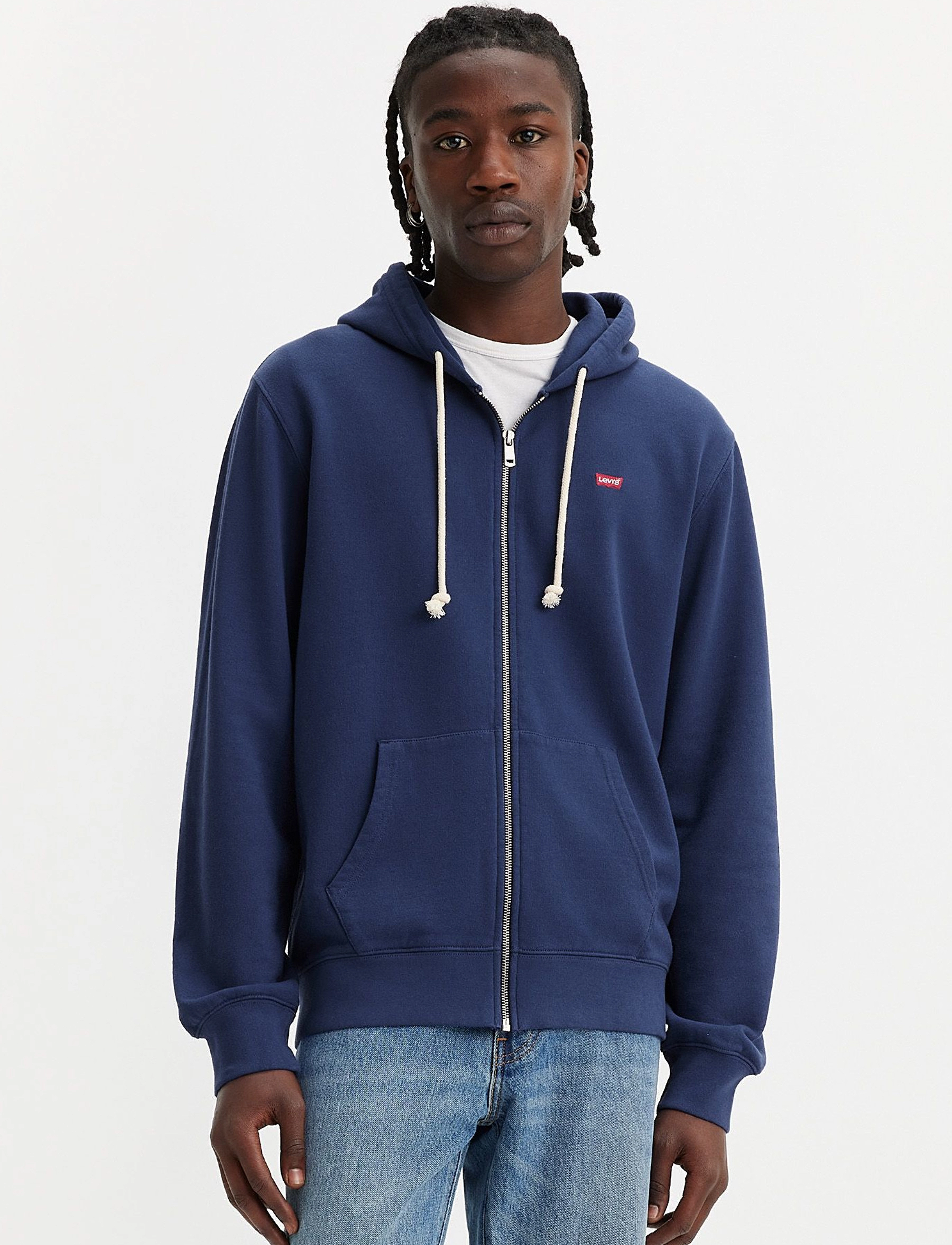 Levi's® - THE ORIGINAL HM ZIP UP NAVY BL - kapuzenpullover - blues - 3