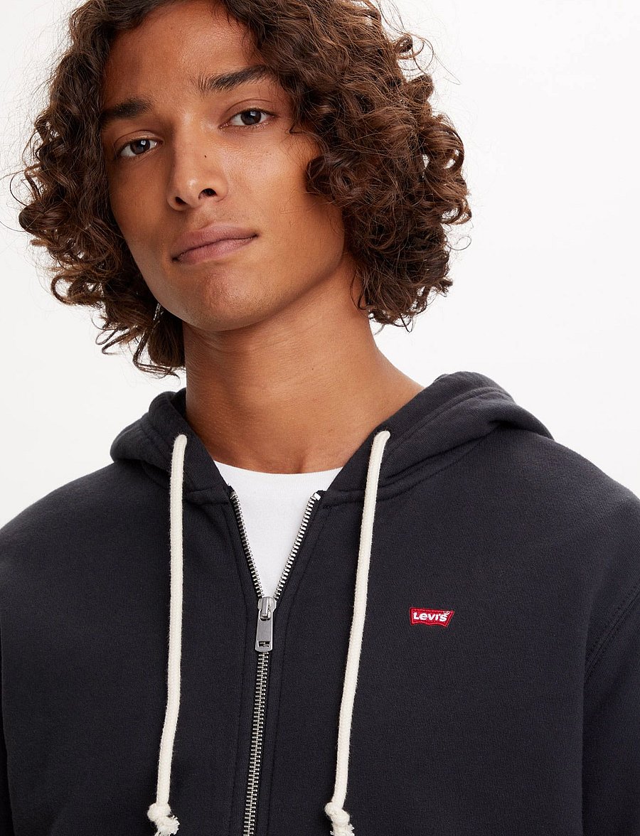 Levi's® - THE ORIGINAL HM ZIP UP MINERAL - hættetrøjer - blacks - 3