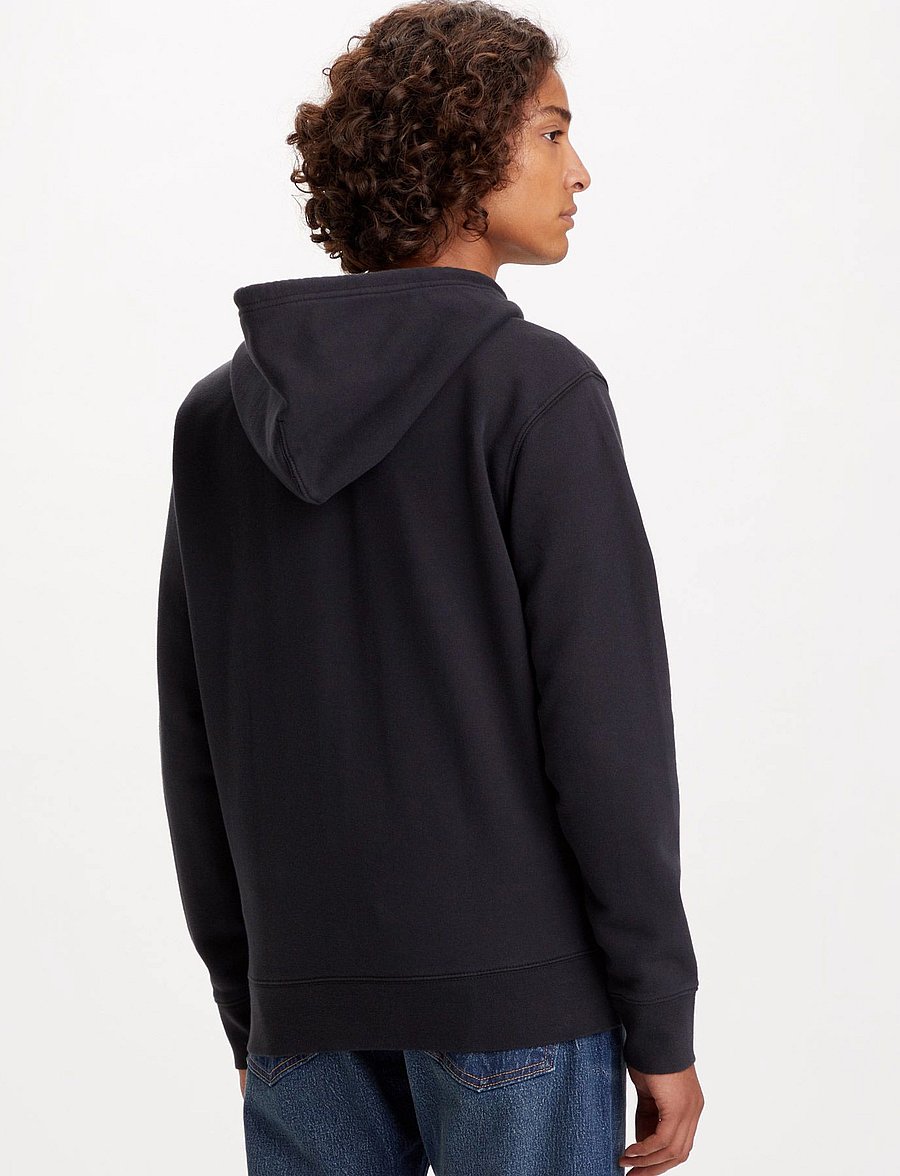 Levi's® - THE ORIGINAL HM ZIP UP MINERAL - hættetrøjer - blacks - 4