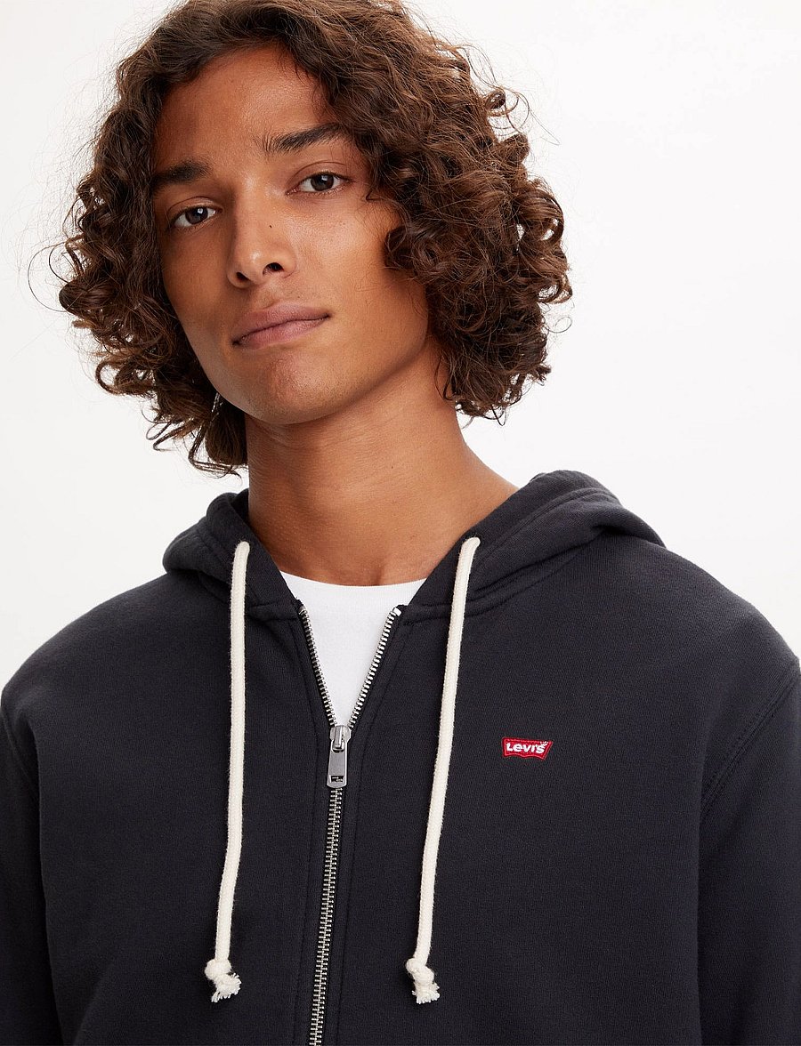 Levi's® - THE ORIGINAL HM ZIP UP MINERAL - hættetrøjer - blacks - 5