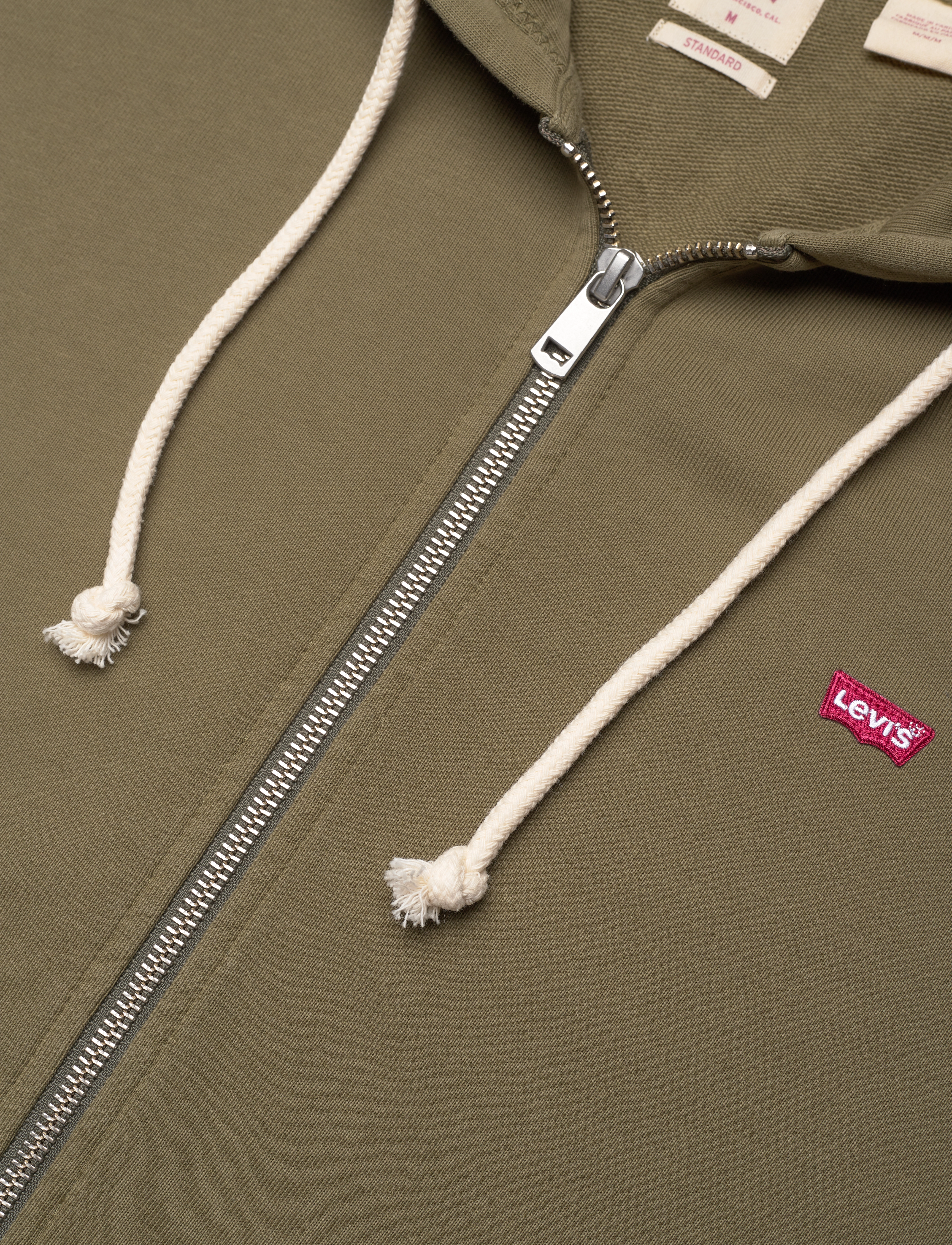 LEVI´S Men - NEW ORIGINAL ZIP UP BURNT OLIV - greens - 2