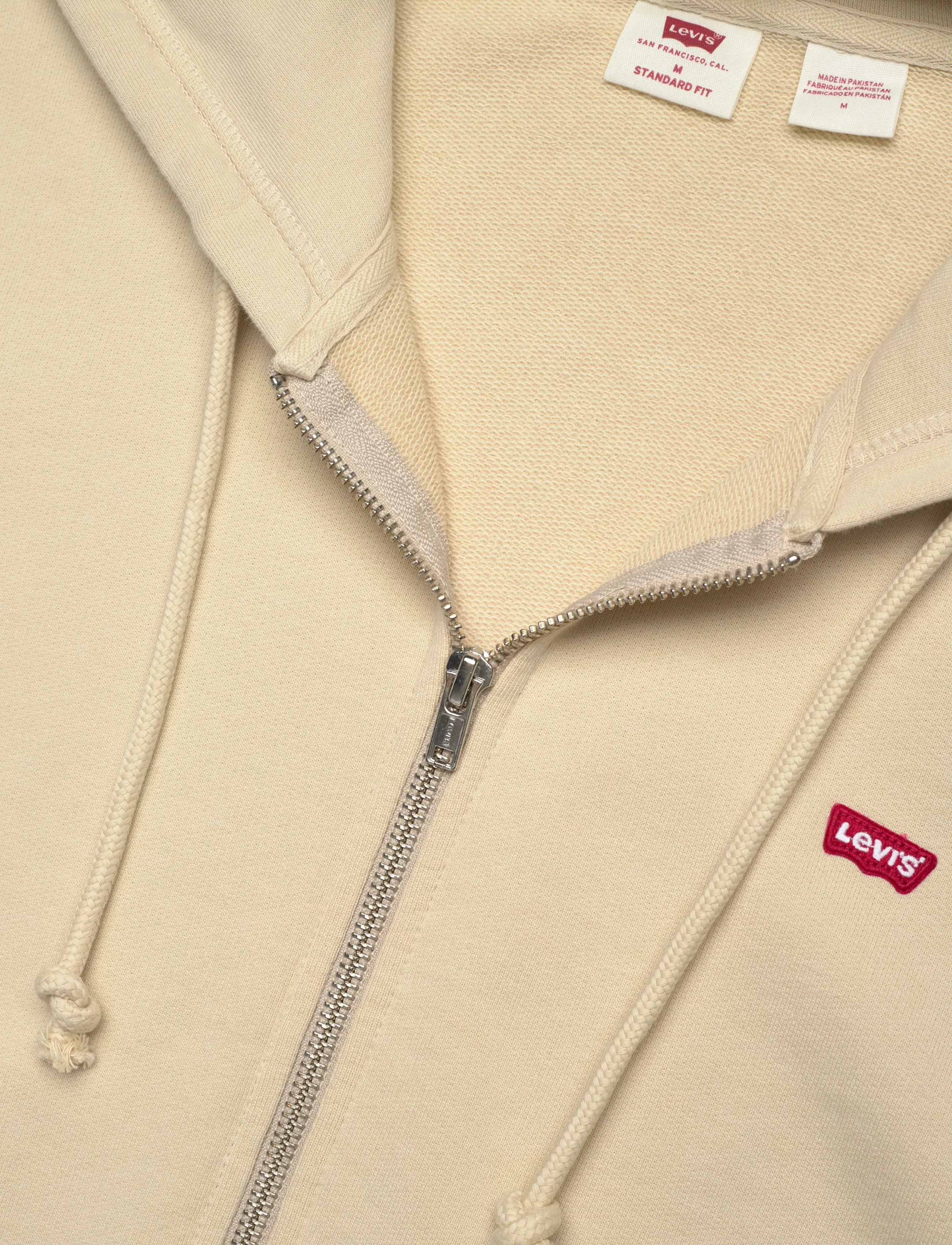 Levi's® - THE ORIGINAL HM ZIP UP FOG - kapuutsiga dressipluusid - neutrals - 2