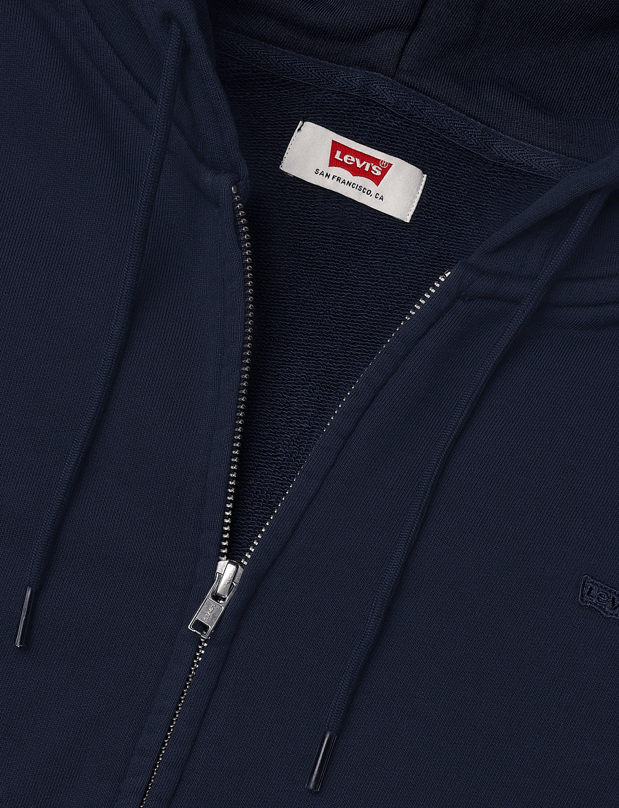Levi's® - THE ORIGINAL HM ZIP UP NAVY BL - kapuutsiga pusad - blues - 2