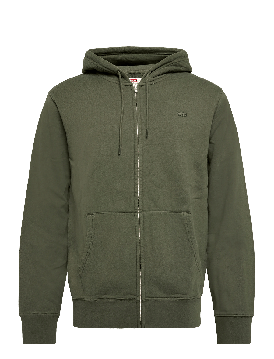 Levi's® - THE ORIGINAL HM ZIP UP DEEP DE - kapuzenpullover - greens - 0
