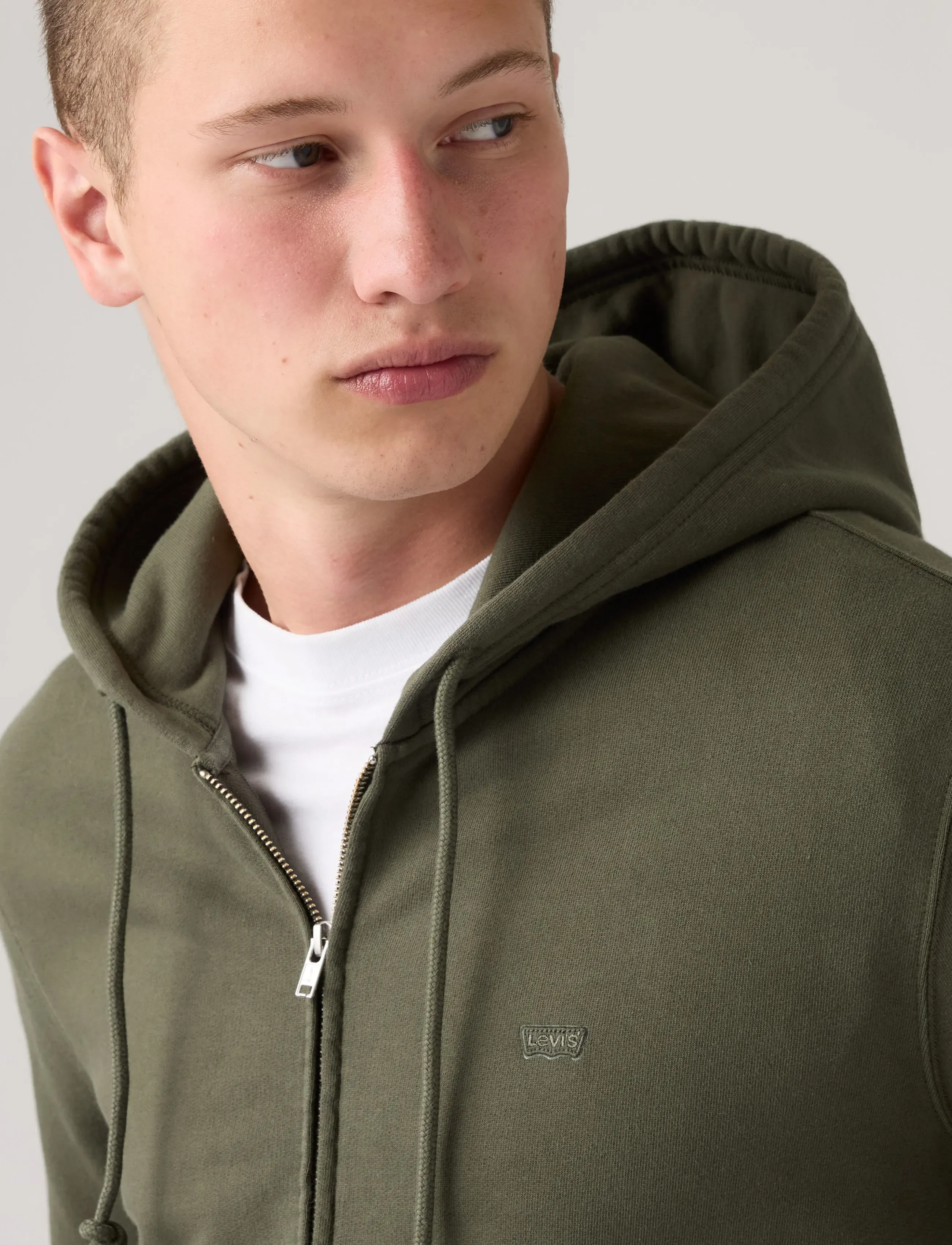 Levi's® - THE ORIGINAL HM ZIP UP DEEP DE - sweatshirts - greens - 3