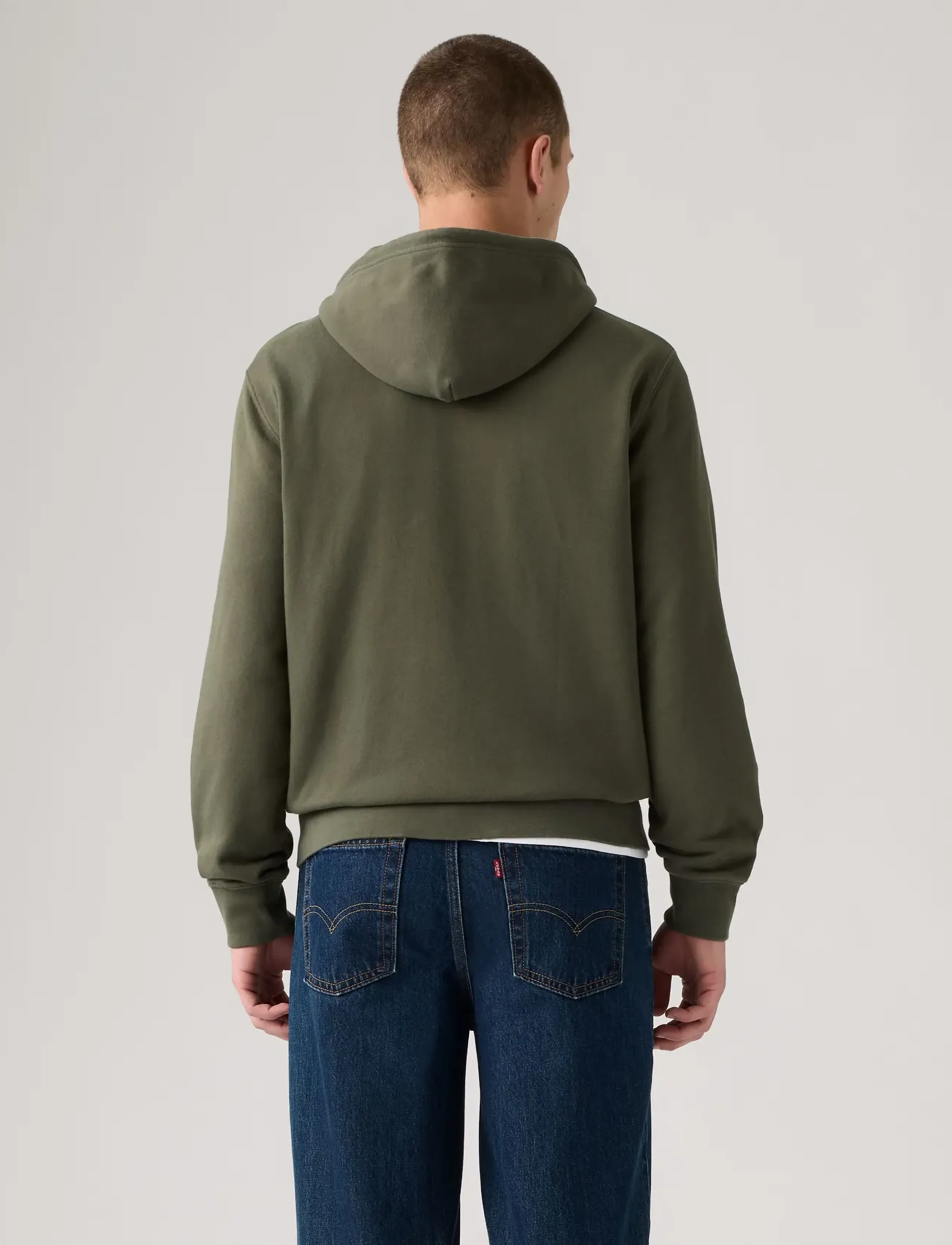 Levi's® - THE ORIGINAL HM ZIP UP DEEP DE - sweatshirts - greens - 5