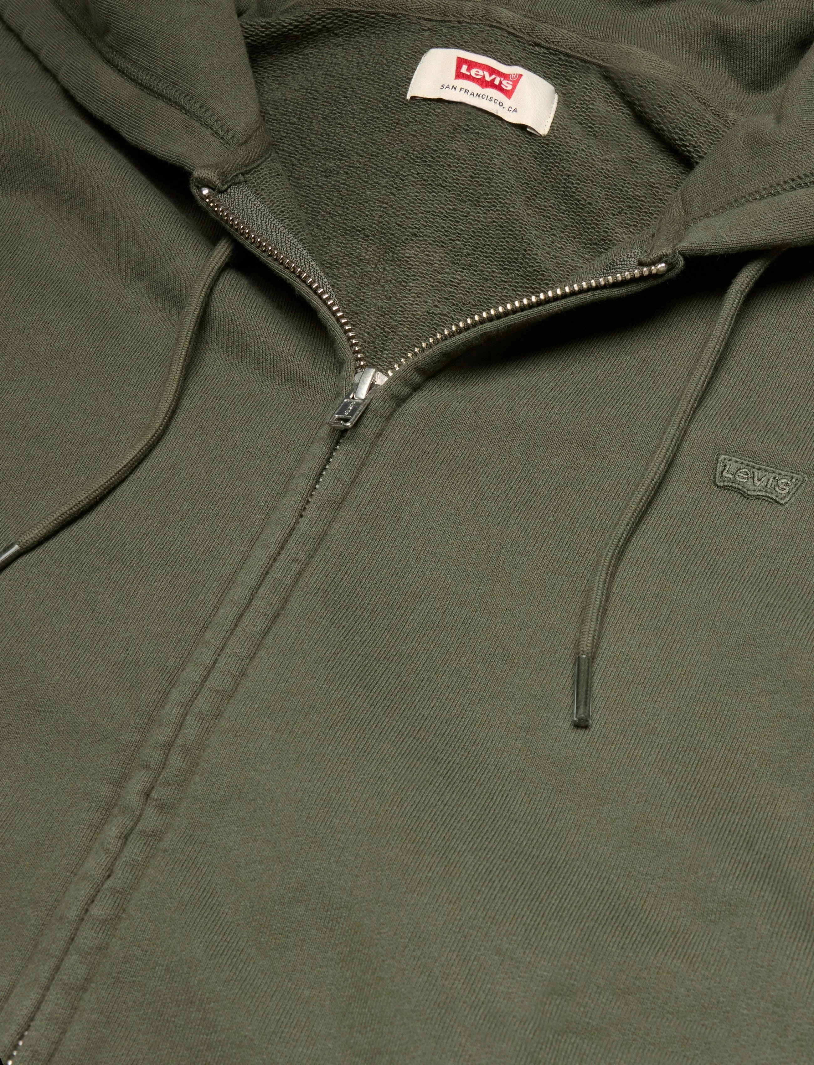 Levi's® - THE ORIGINAL HM ZIP UP DEEP DE - kapuzenpullover - greens - 2
