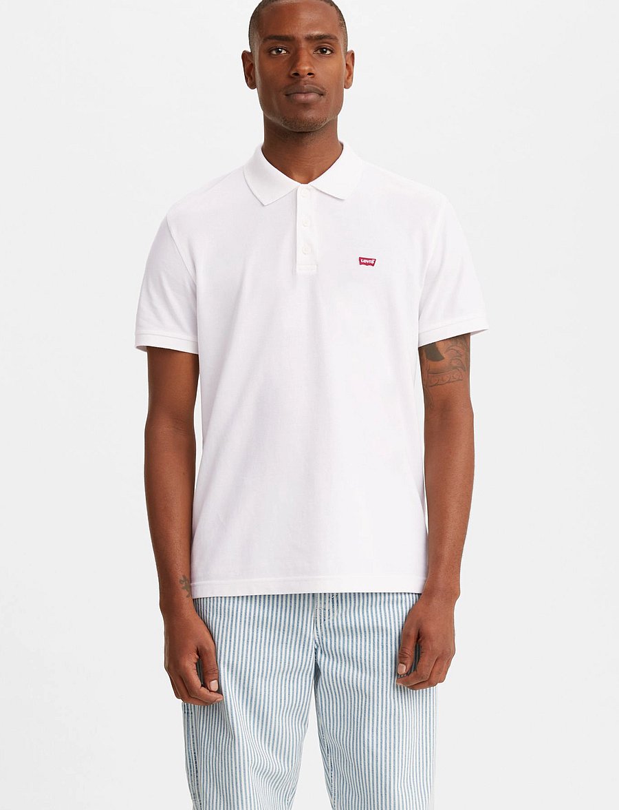 Levi's® - LEVIS HM POLO WHITE + PIQUE - lühikeste varrukatega polod - neutrals - 0