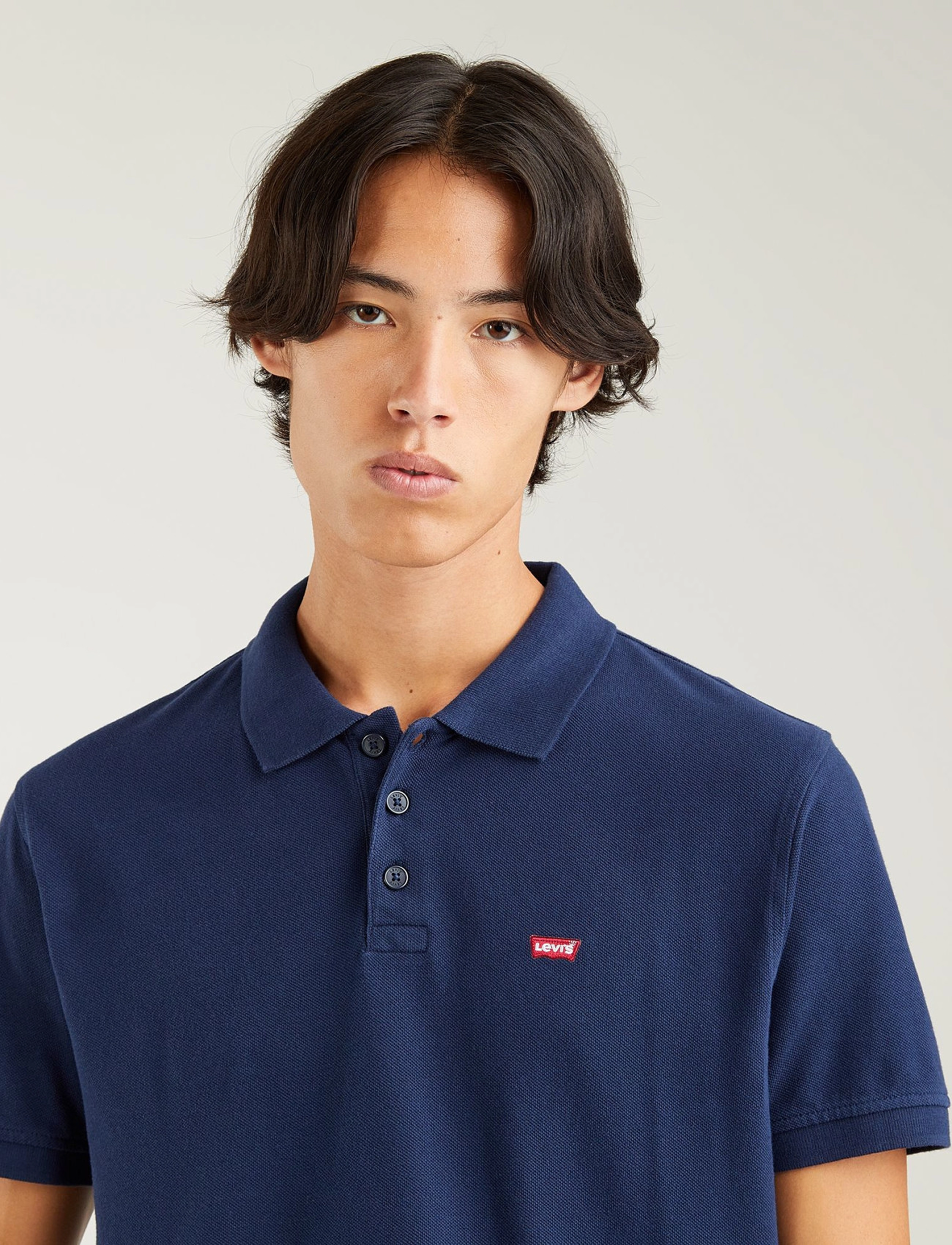 Levi's® - LEVIS HM POLO NAVY BLAZER PIQU - lowest prices - blues - 5
