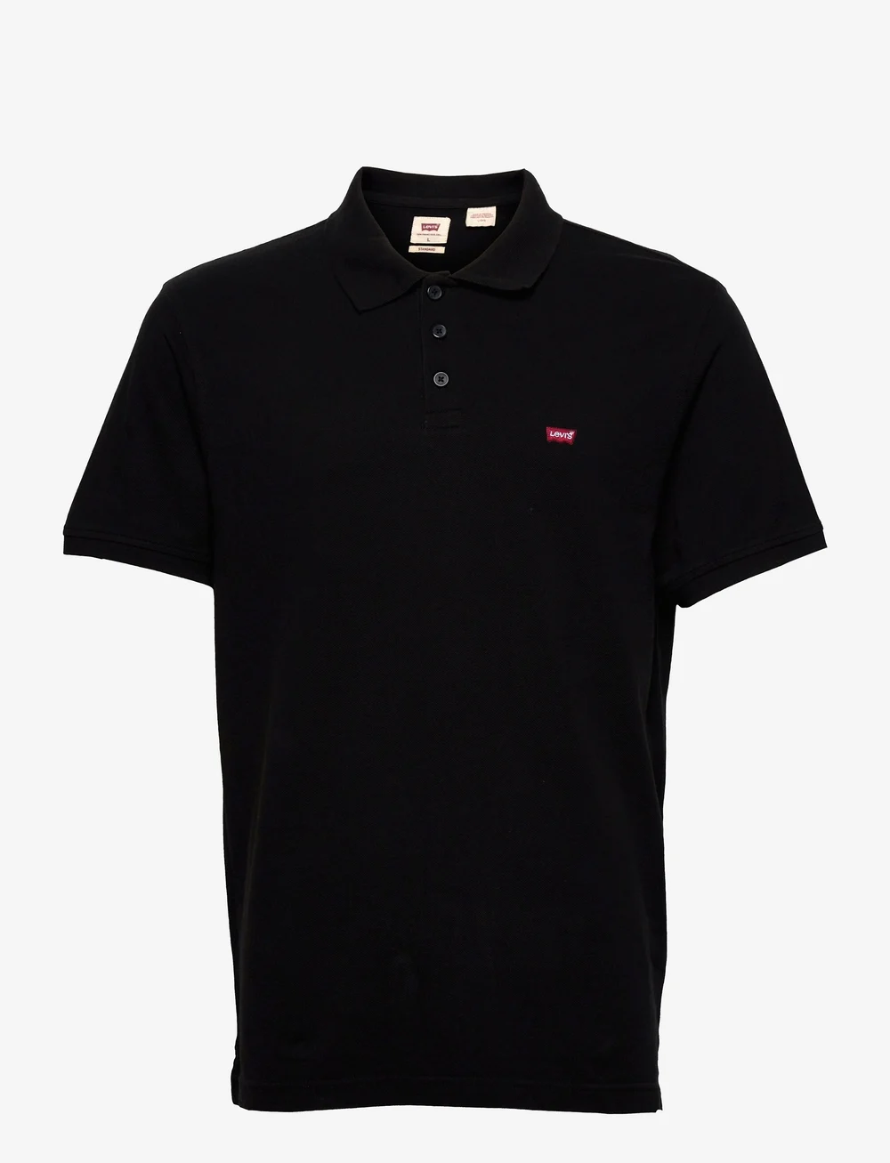 Levi's® - LEVIS HM POLO MINERAL BLACK PI - kortærmede poloer - blacks - 1