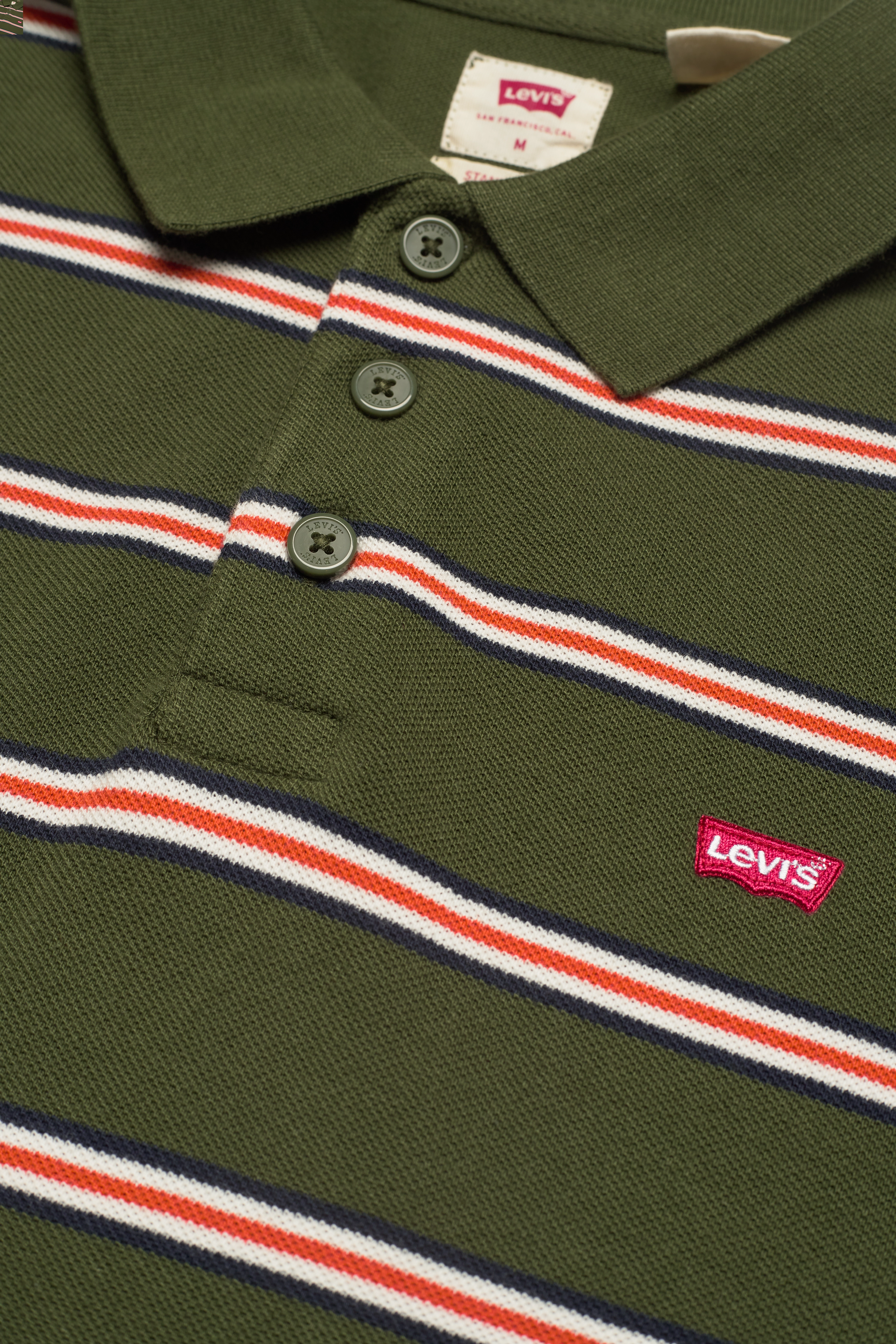 LEVI´S Men - LEVIS HM POLO GROUNDED MOSSY G - multi-color - 2