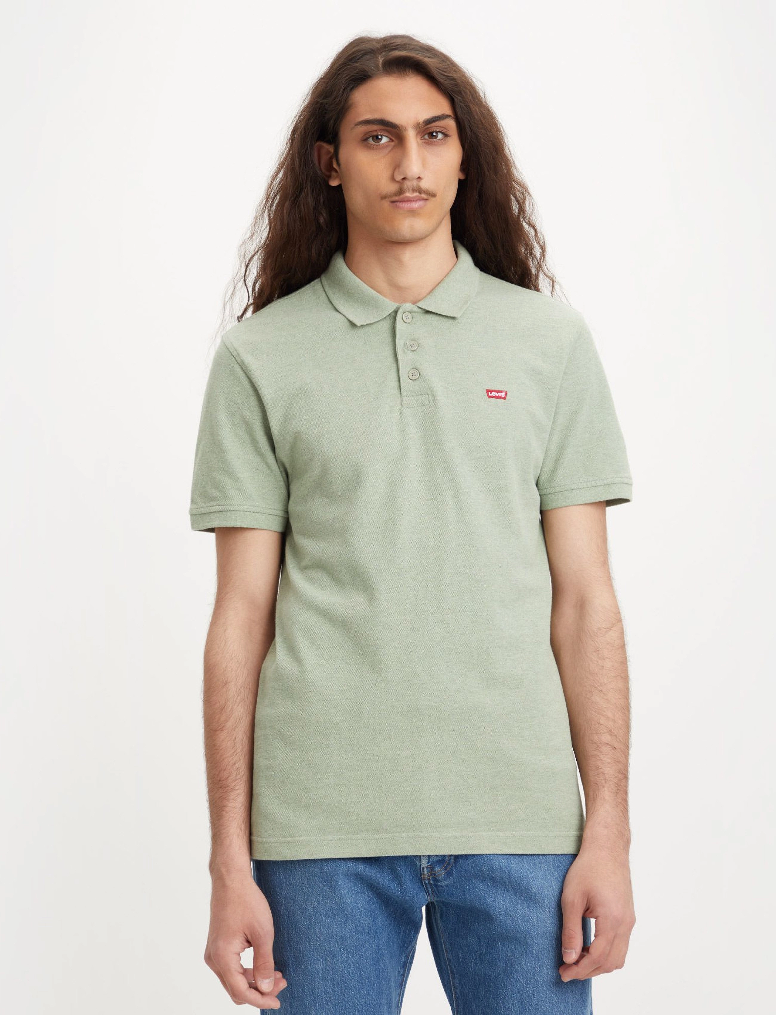 LEVI´S Men - LEVIS HM POLO SEAGRASS HEATHER - neutrals - 2