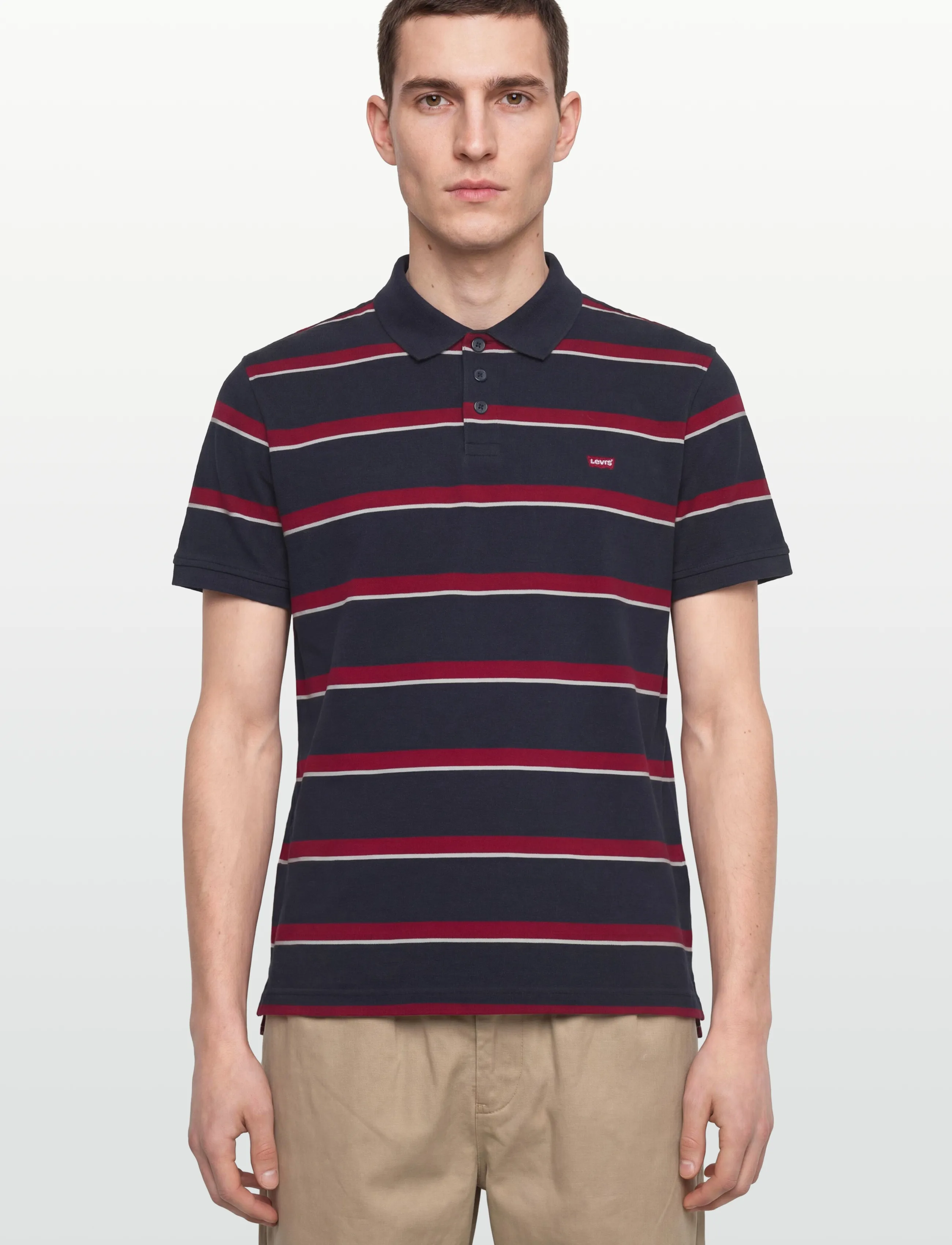 Levi's® - LEVIS HM POLO ALDEN STRIPE NAV - kurzärmelig - blues - 3