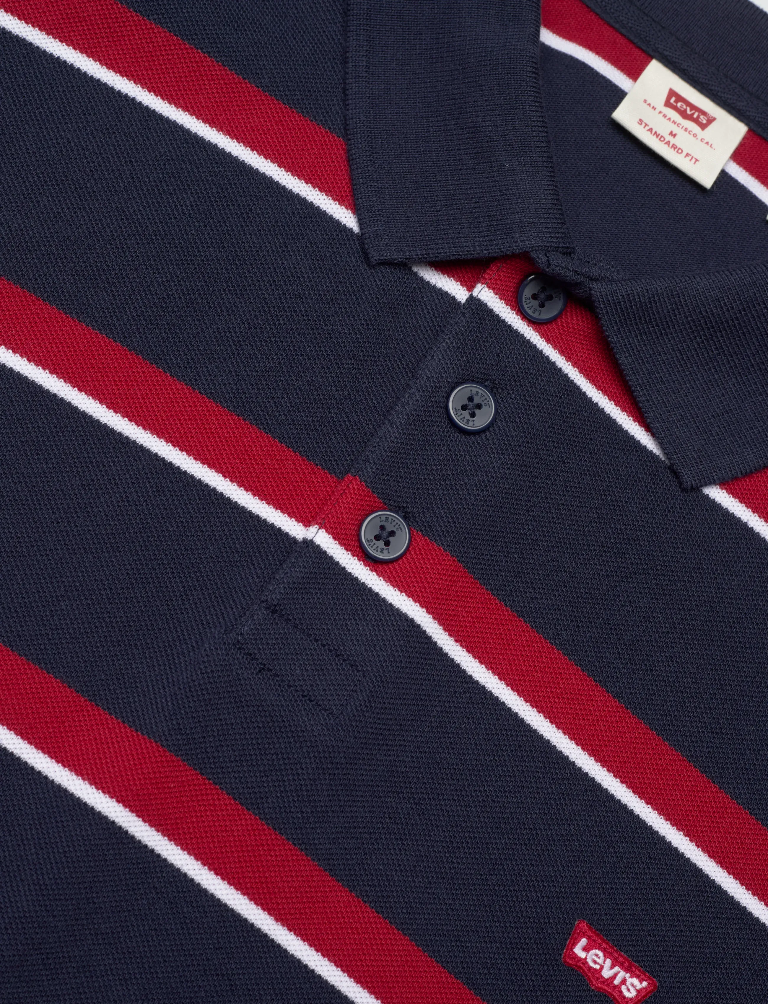 Levi's® - LEVIS HM POLO ALDEN STRIPE NAV - kurzärmelig - blues - 5
