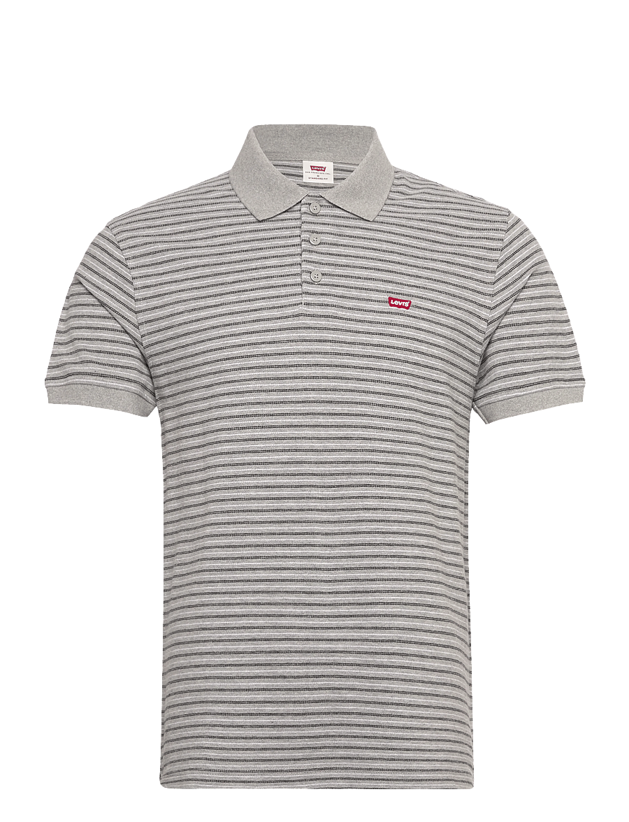 Levi's® - LEVIS HM POLO GUS STRIPE MIDTO - lühikeste varrukatega polod - greys - 1