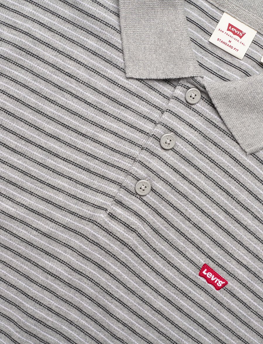 Levi's® - LEVIS HM POLO GUS STRIPE MIDTO - lühikeste varrukatega polod - greys - 5