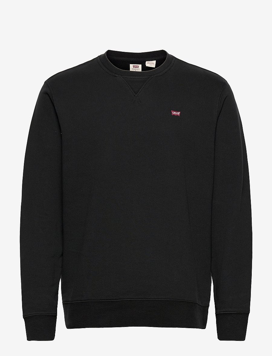 Levi's® - THE ORIGINAL HM CREW MINERAL B - kapuutsiga pusad - blacks1 - 1