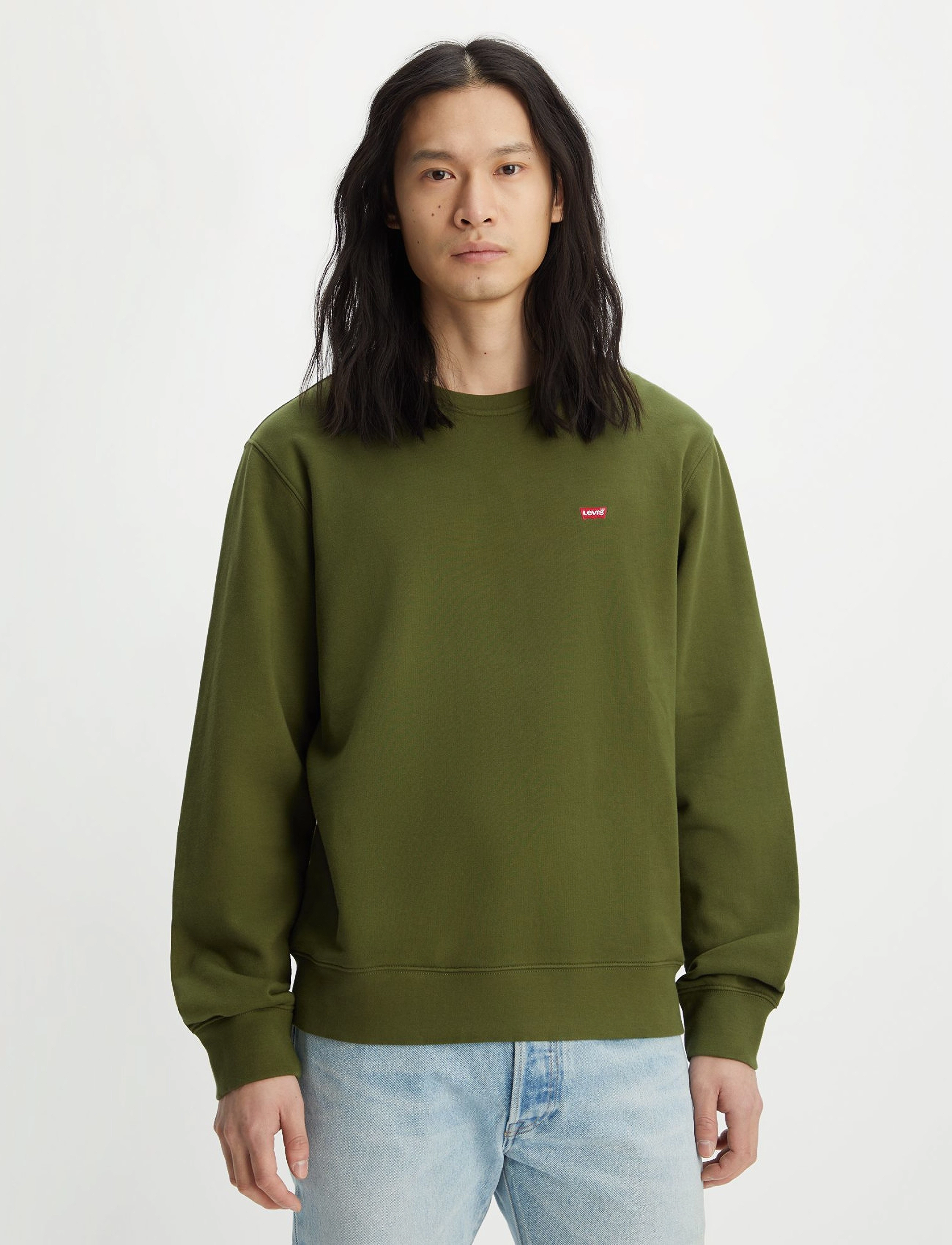 LEVI´S Men - NEW ORIGINAL CREW SEA MOSS - greens - 3