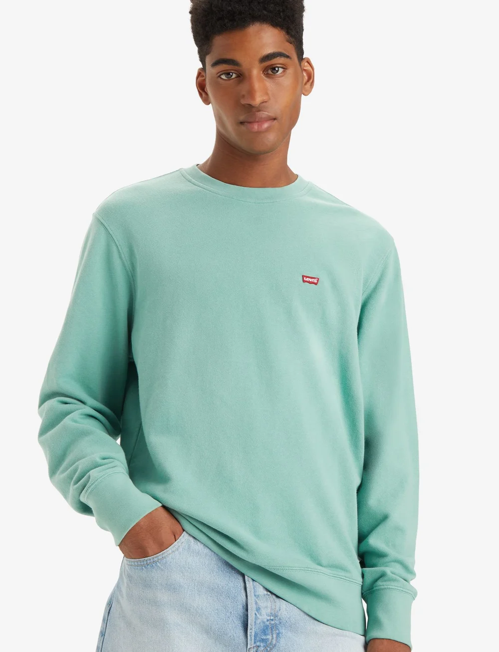 Levi's men's original crew sweatshirt sale