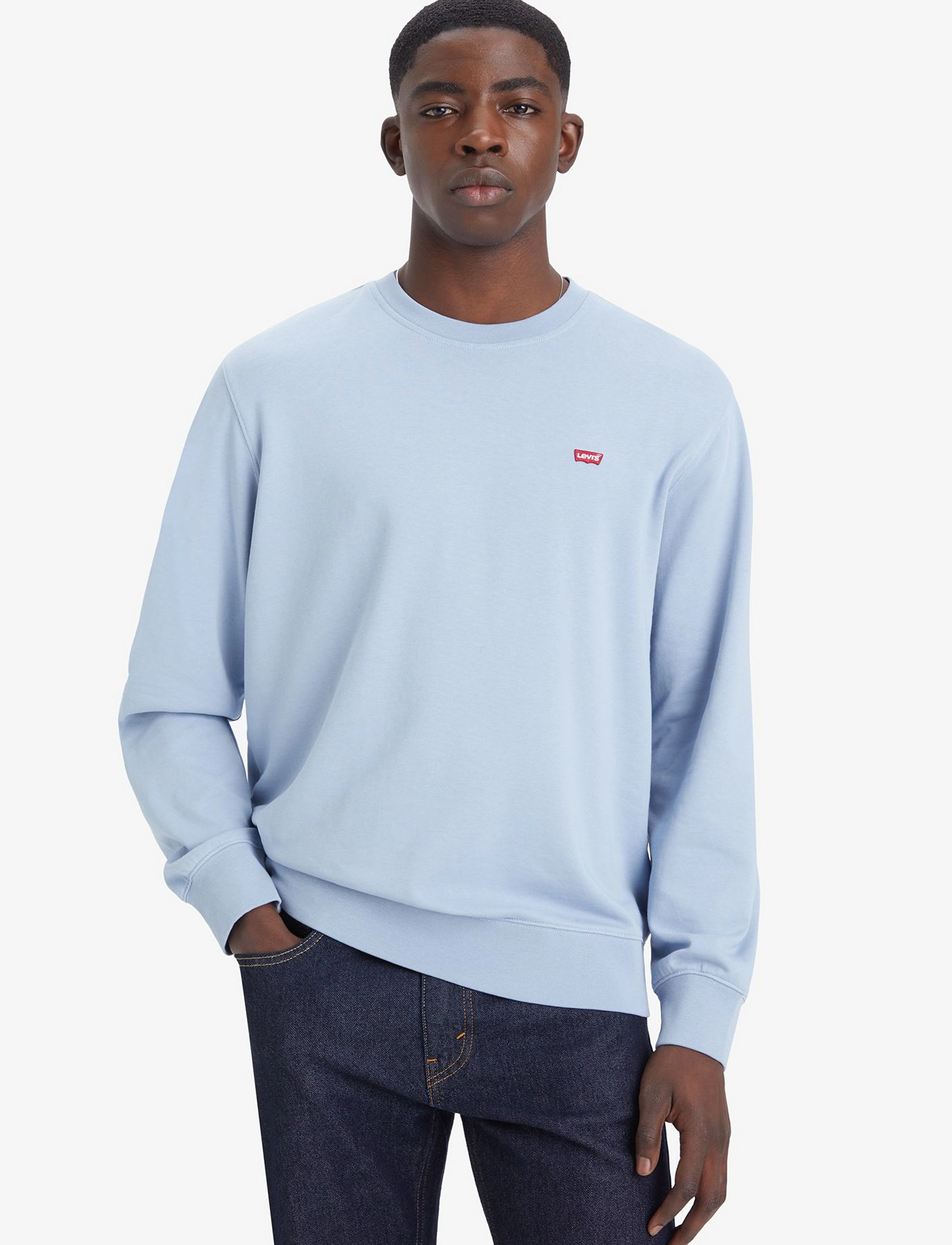 Levi's® - THE ORIGINAL HM CREW SOFT CHAM - soft chambray blue - 4