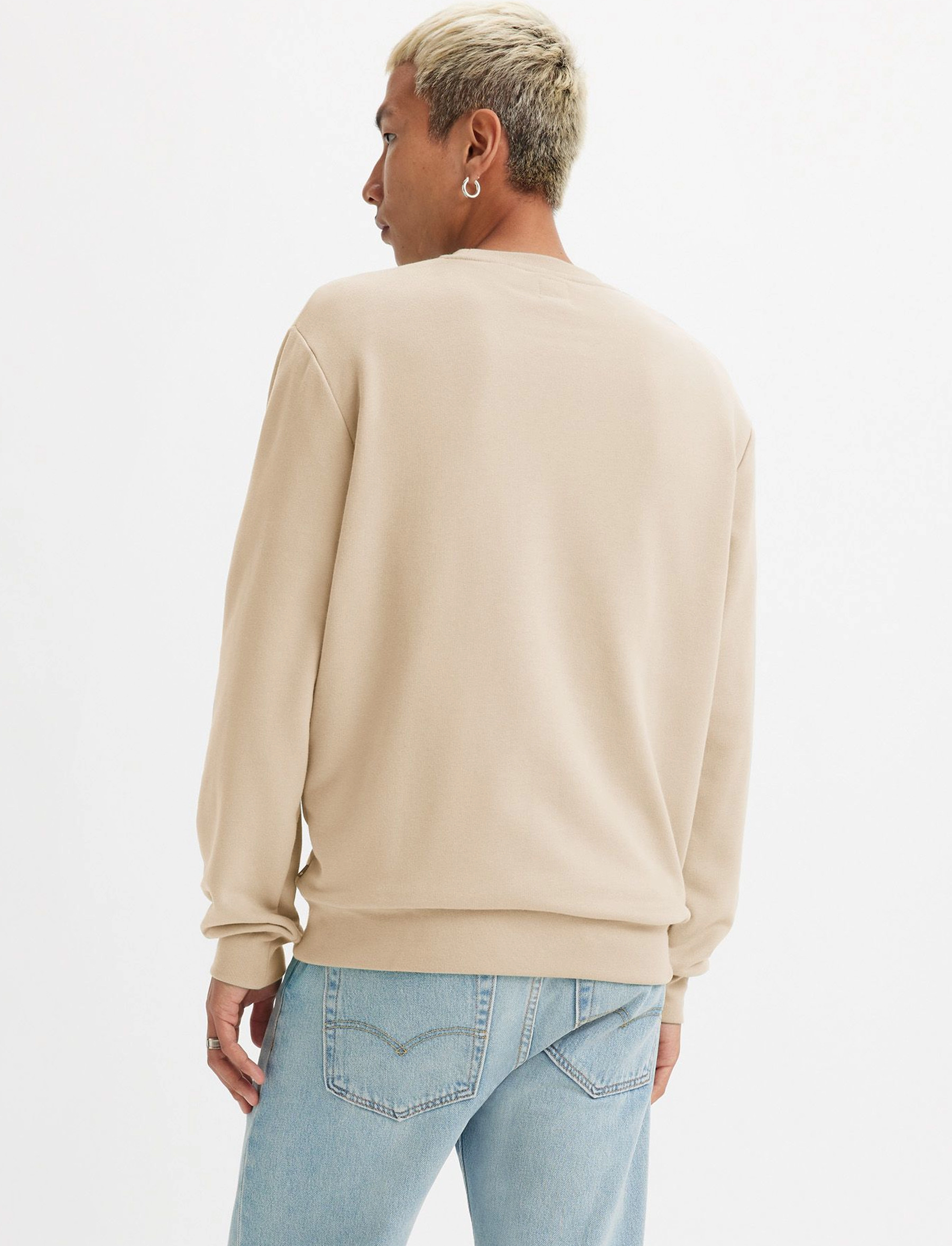 Levi's® - THE ORIGINAL HM CREW FOG FRENC - nach stil kaufen - fog - 4