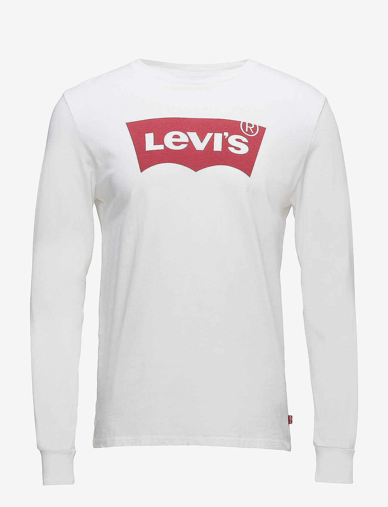 LEVI´S Men - LS STD GRAPHIC TEE HM LS WHITE - langærmede t-shirts - neutrals - 1
