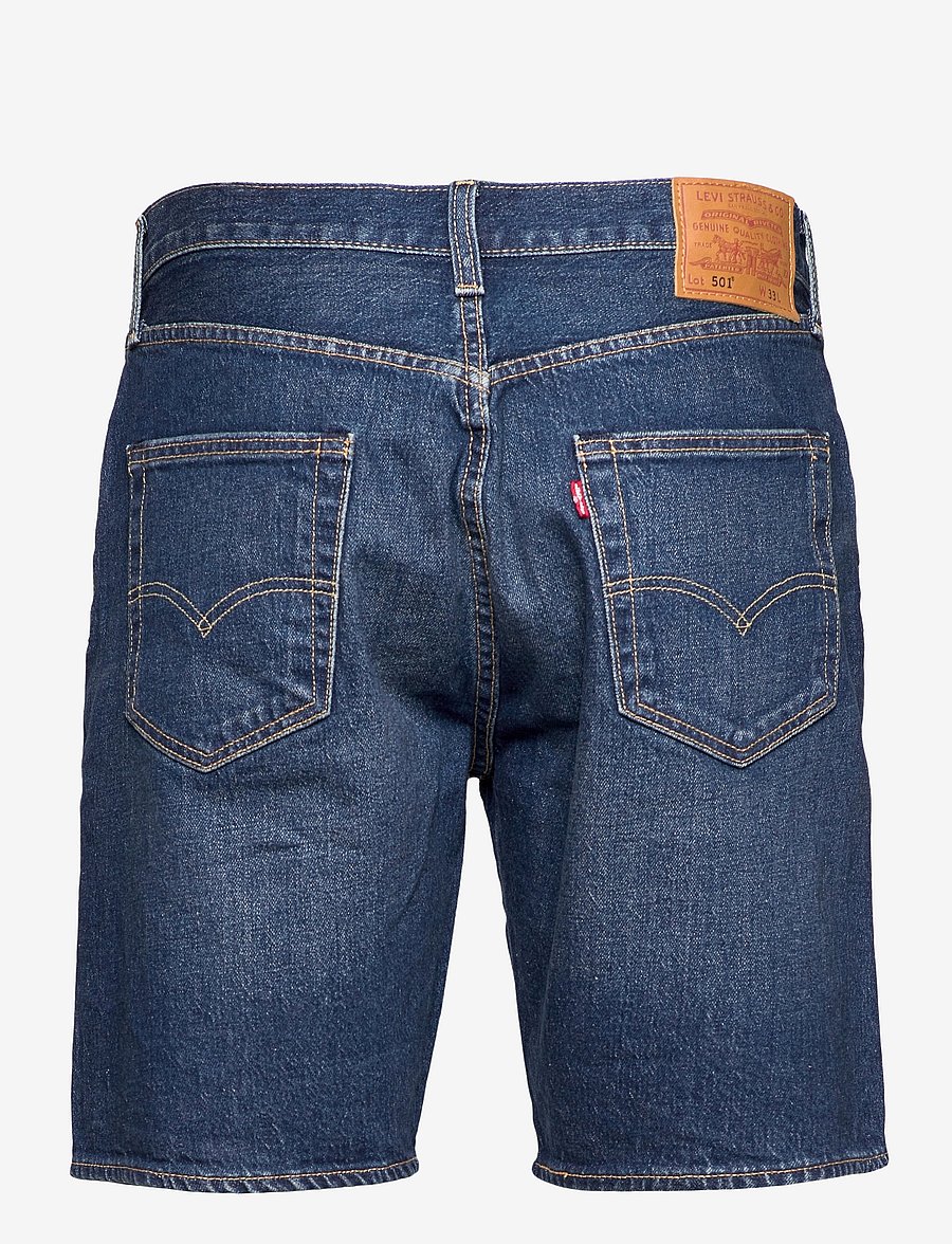 Levi's® - 501 HEMMED SHORT FIRE GOIN SHO - lühikesed teksapüksid - med indigo - flat finish - 2