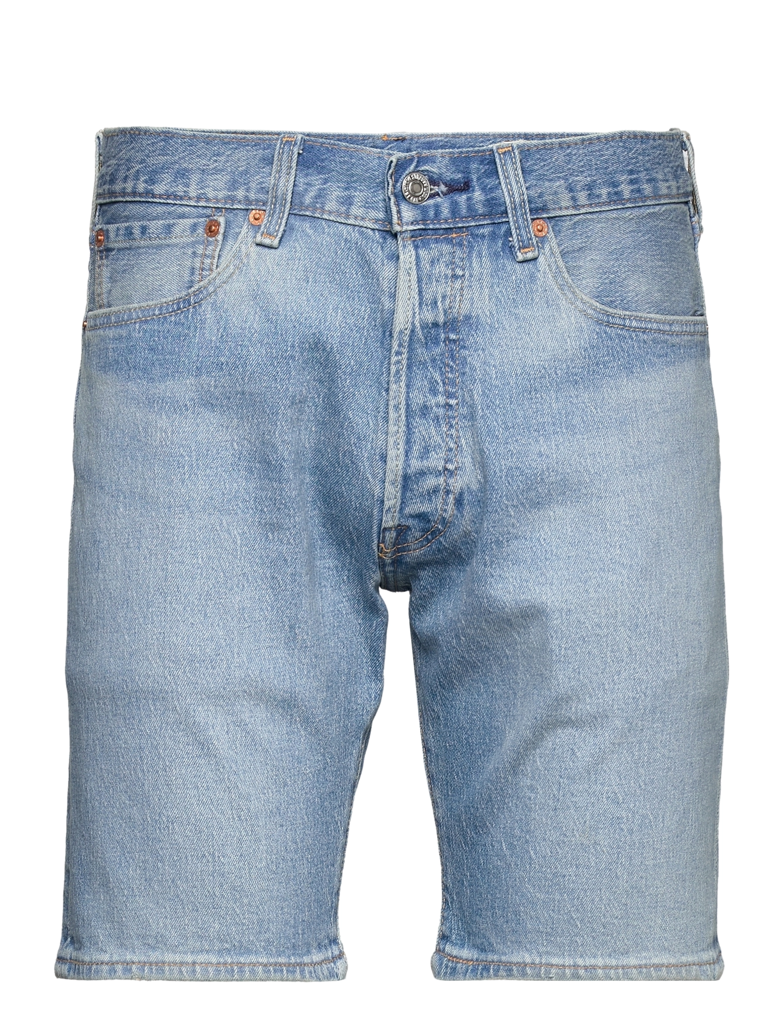LEVI´S Men - 501 HEMMED SHORT MOUNTAIN LIFE - light indigo - worn in - 0