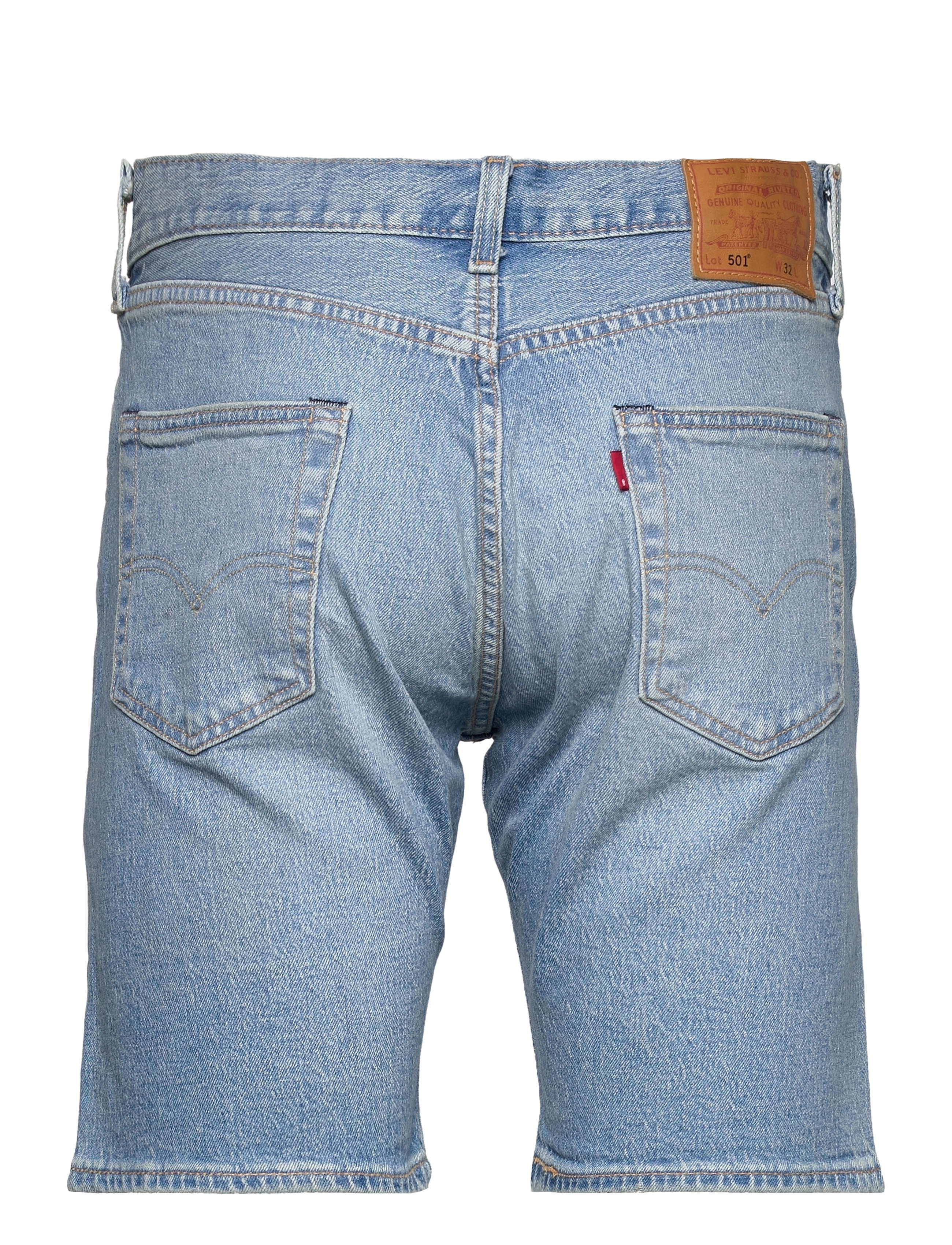 LEVI´S Men - 501 HEMMED SHORT MOUNTAIN LIFE - light indigo - worn in - 1
