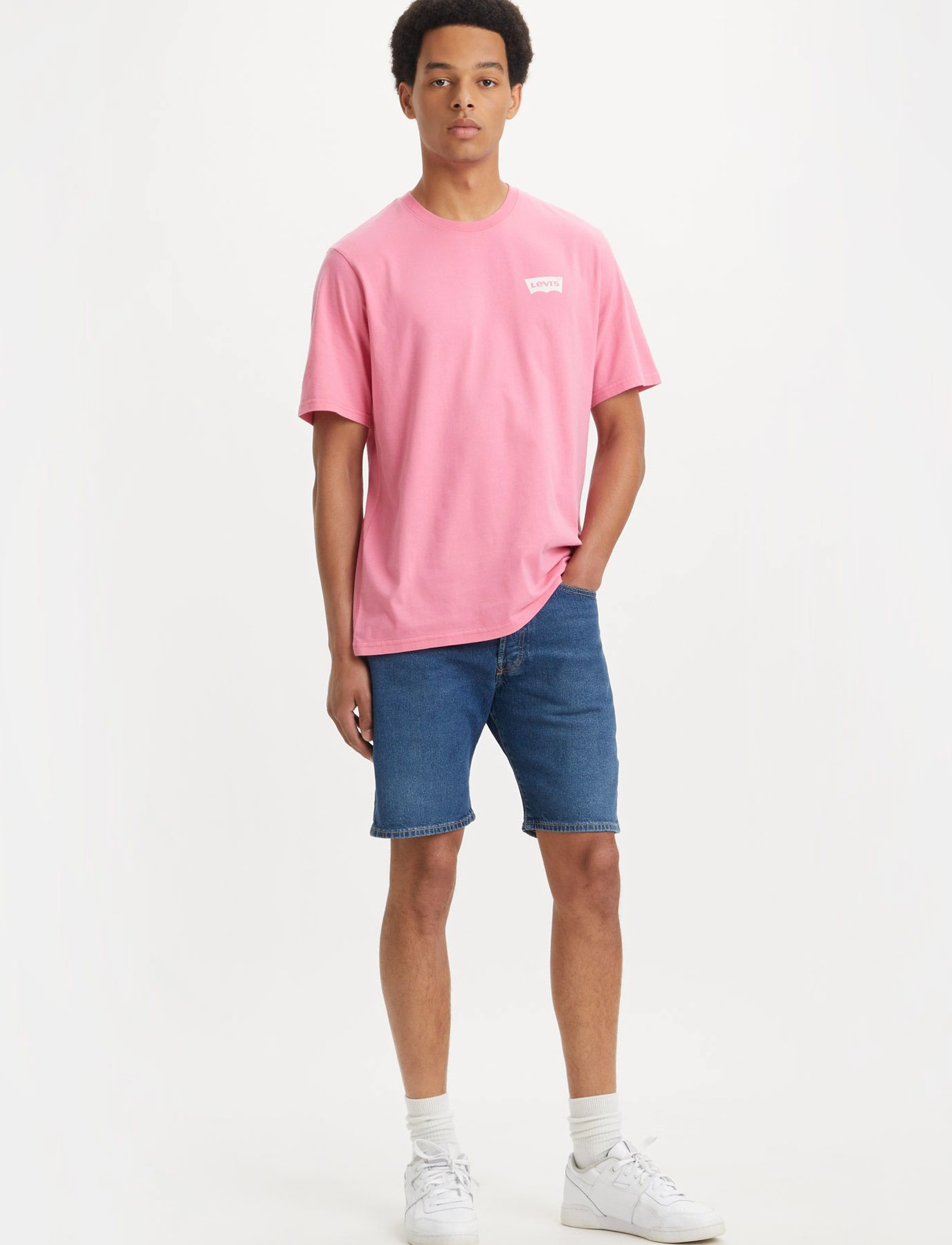 Levi's 501Original Shorts Bleu Eyes B, Mænd, Denimshorts, Blå, Str: 29 x 10