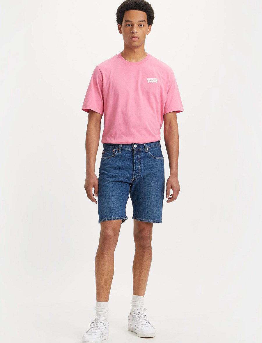 Levi's® - 501ORIGINAL SHORTS BLEU EYES B - jorts - dark indigo - flat finish - 3