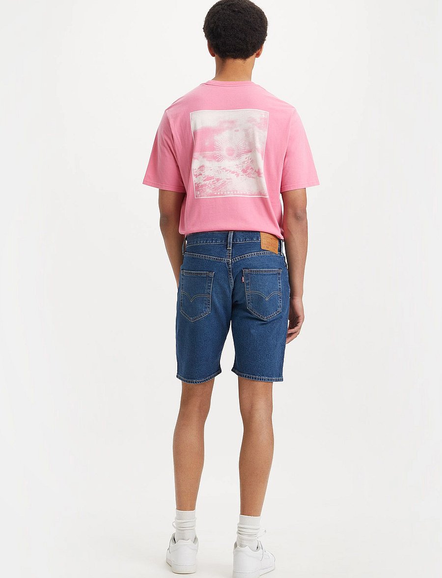 Levi's® - 501ORIGINAL SHORTS BLEU EYES B - jorts - dark indigo - flat finish - 4