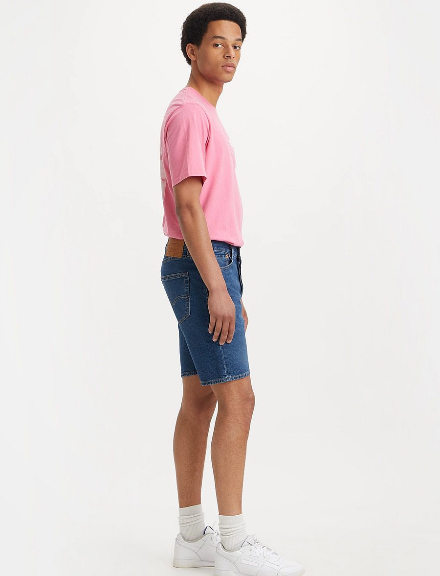 Levi's® - 501ORIGINAL SHORTS BLEU EYES B - jorts - dark indigo - flat finish - 5