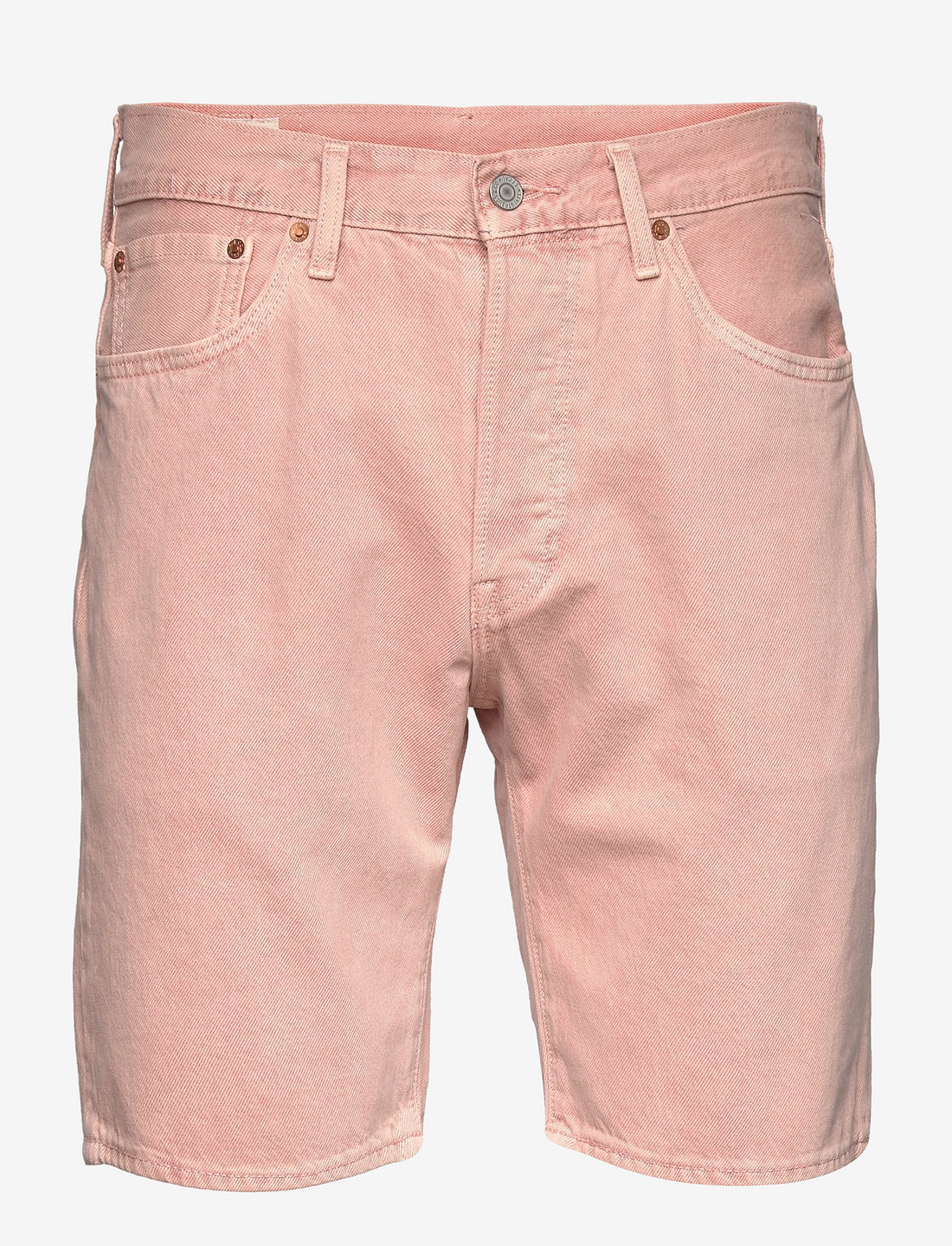 Pink levi denim hot sale shorts