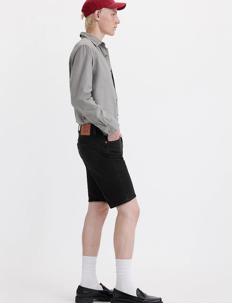 Levi's® - 501ORIGINAL SHORTS BLACK ACCOR - lühikesed teksapüksid - blacks - 5