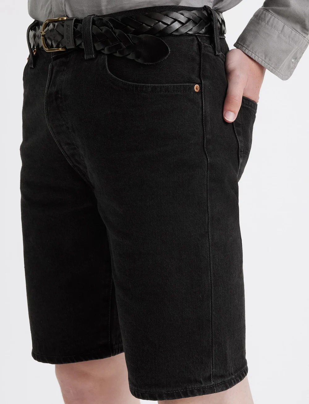 LEVI S Men 501original Shorts Black Accor Jeans shorts Boozt