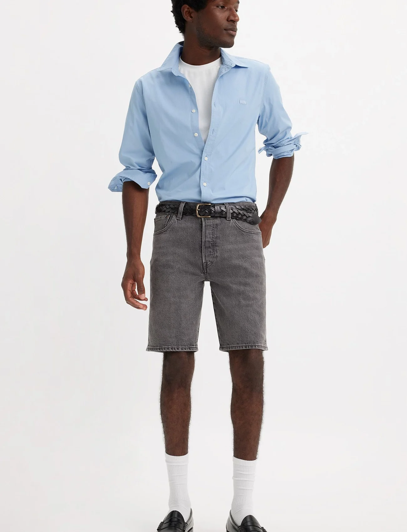 LEVI´S Men - 501ORIGINAL SHORTS LETS GO TO - denim shorts - blacks - 0