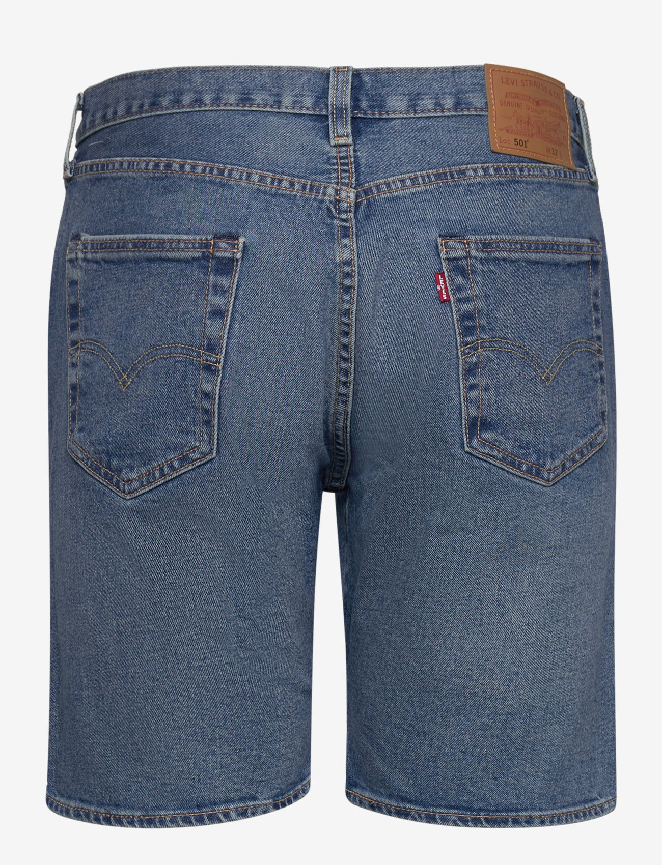 Levi's® - 501 ORIGINAL SHORTS 9AM ON BAT - jorts - med indigo - worn in - 2