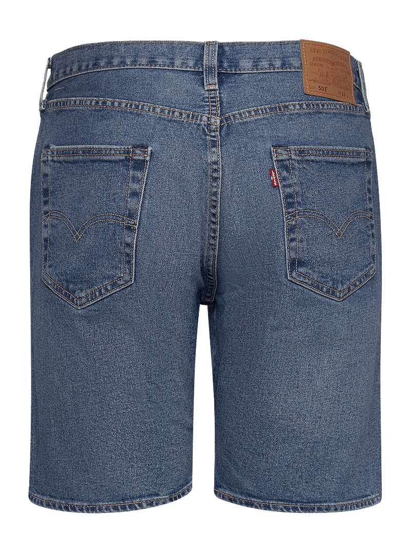 Levi's® - 501 ORIGINAL SHORTS 9AM ON BAT - jorts - med indigo - worn in - 2