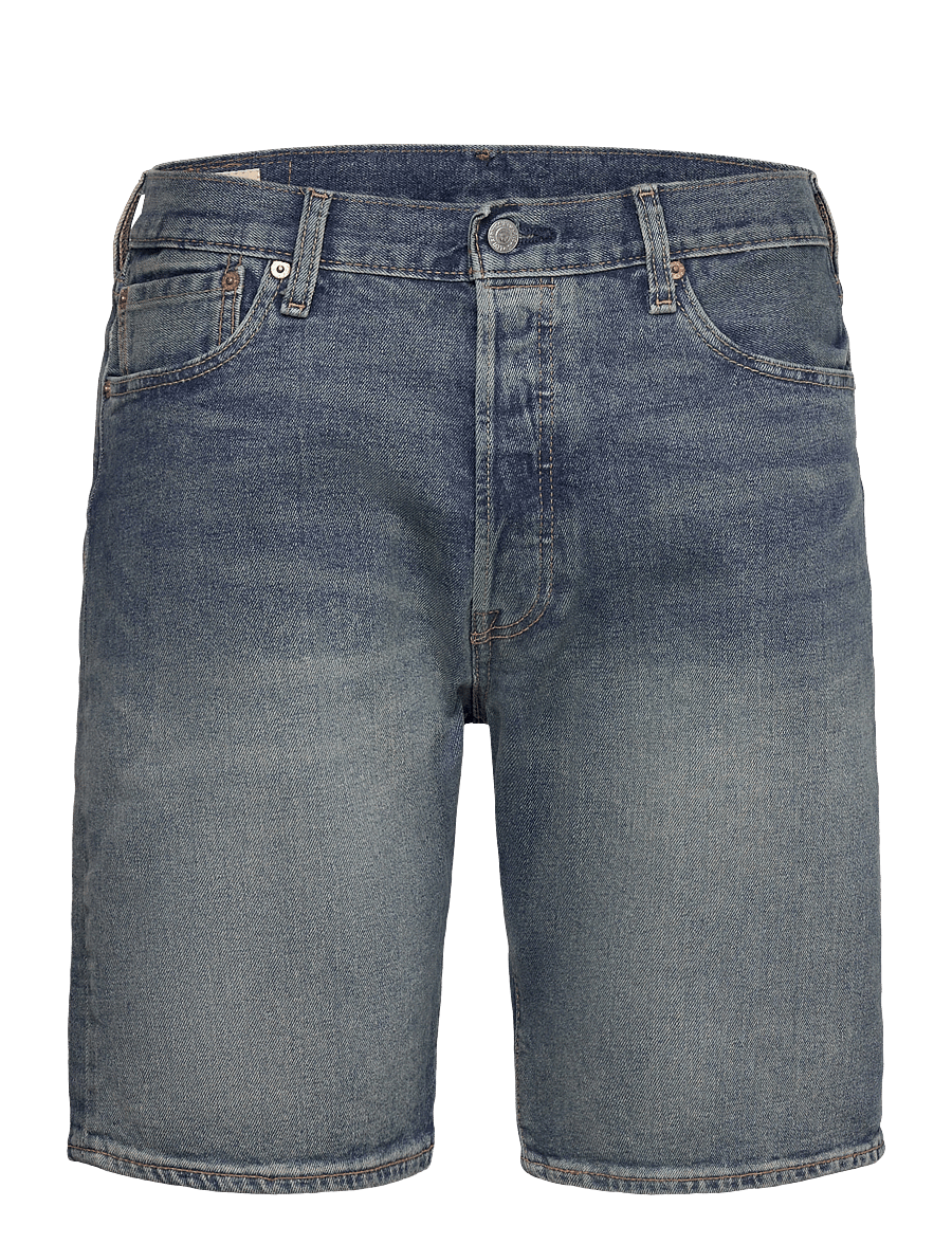 Levi's® - 501 ORIGINAL SHORTS 5PM IN THE - jorts - dark indigo - worn in - 1