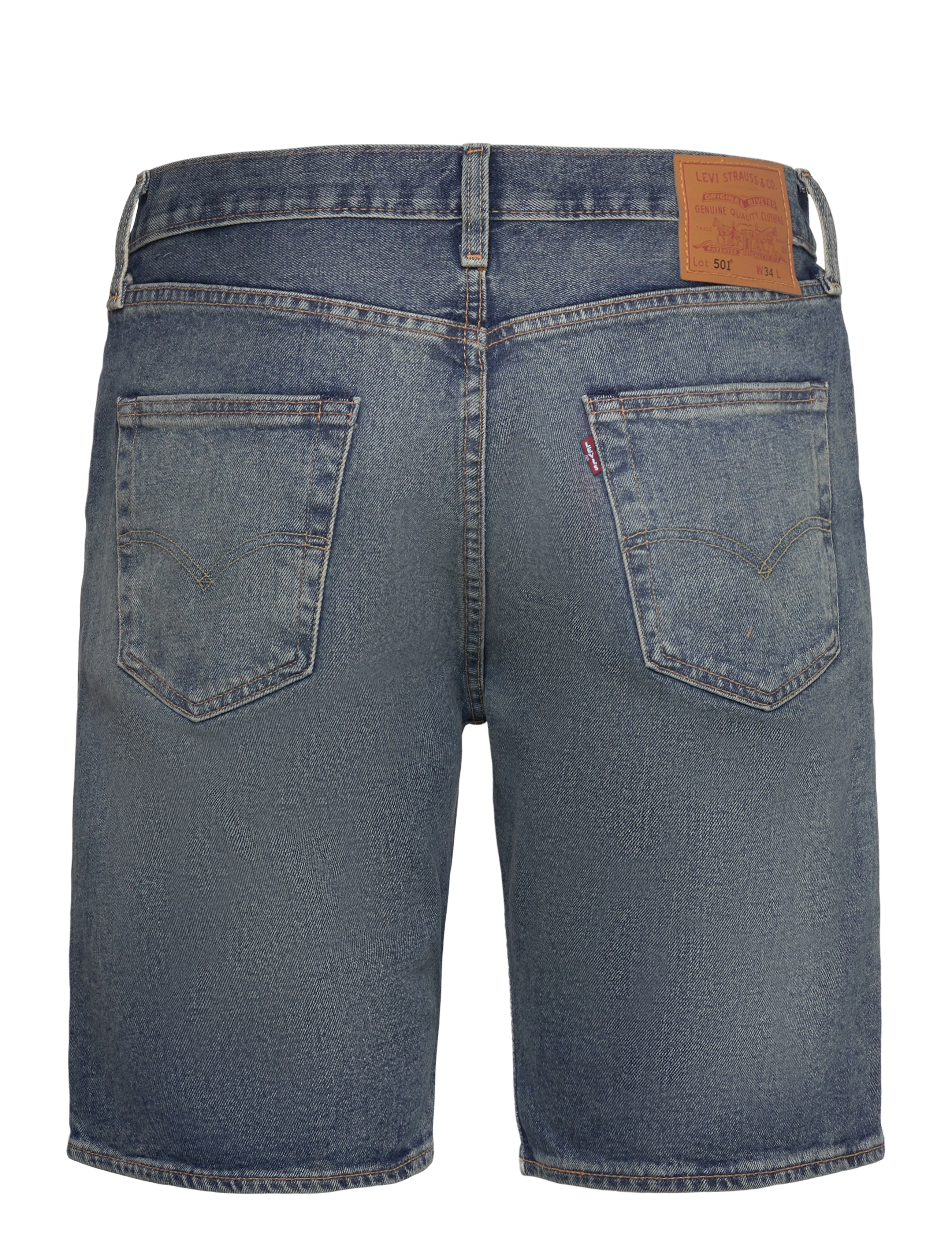 Levi's® - 501 ORIGINAL SHORTS 5PM IN THE - jorts - dark indigo - worn in - 2