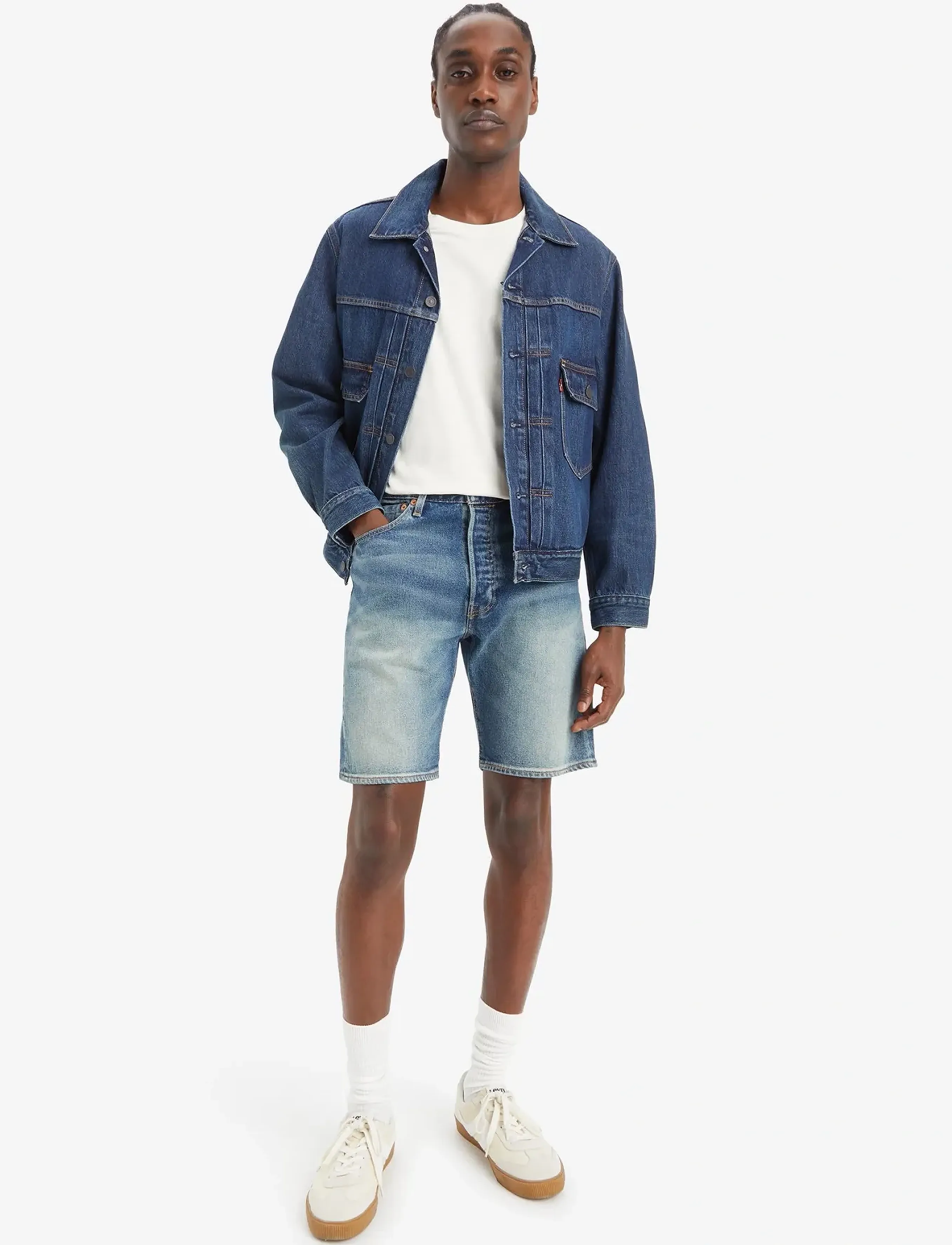 Levi's 501 Original Shorts 5Pm In The, Mænd, 501 Original Shorts, Blå, Str: 29