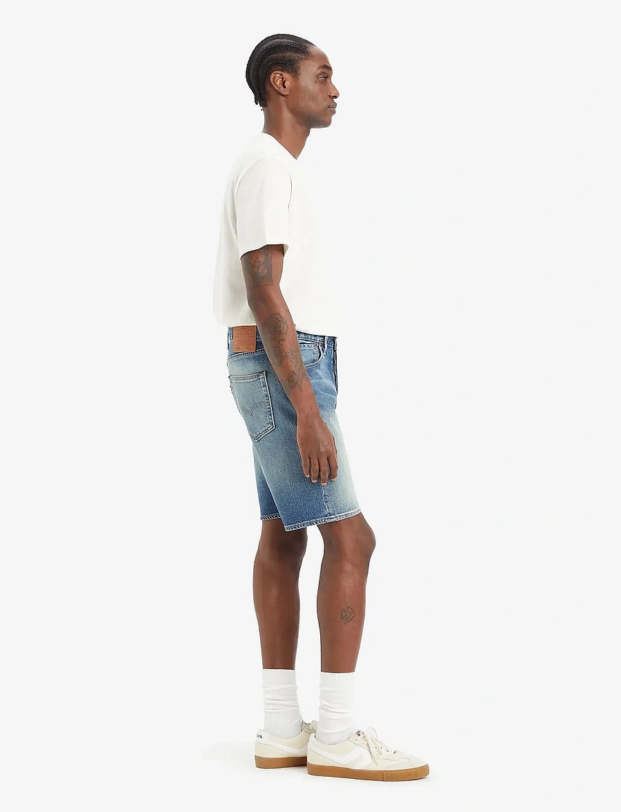 Levi's® - 501 ORIGINAL SHORTS 5PM IN THE - jorts - dark indigo - worn in - 3