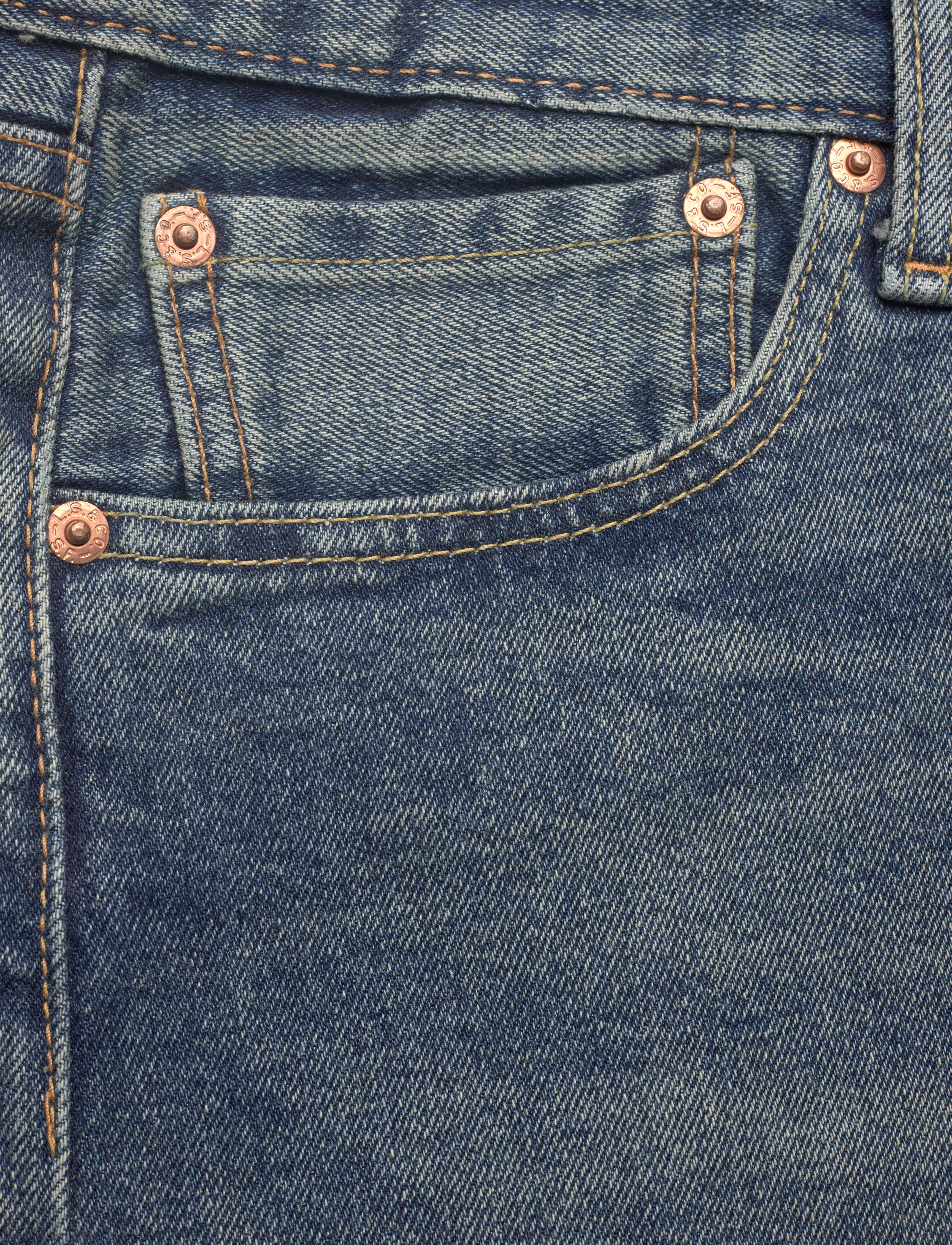 Levi's® - 501 ORIGINAL SHORTS 5PM IN THE - jorts - dark indigo - worn in - 4